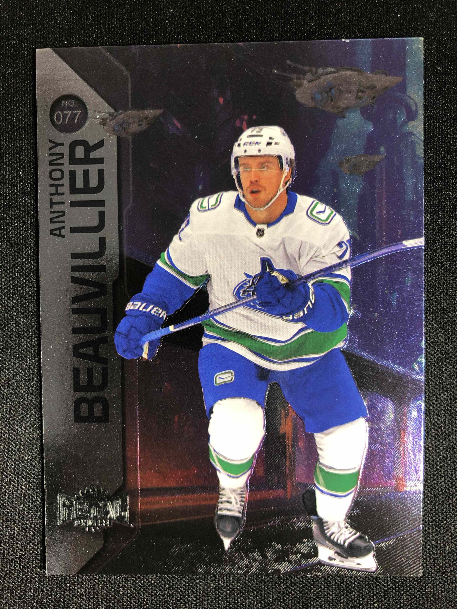 2023/2024 Upper Deck Skybox Metal Universe Base 77 Anthony Beauvillier