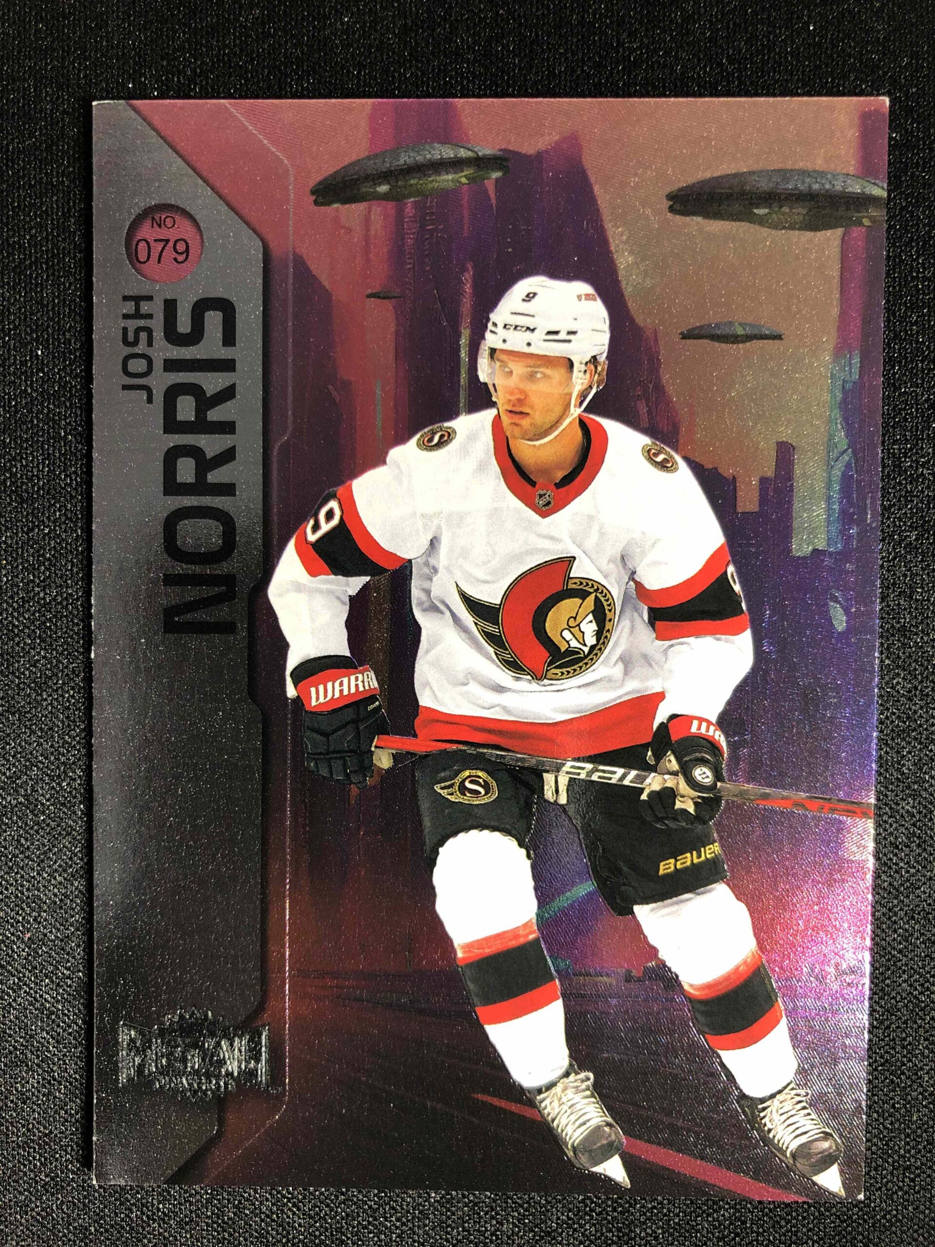 2023/2024 Upper Deck Skybox Metal Universe Base 79 Josh Norris