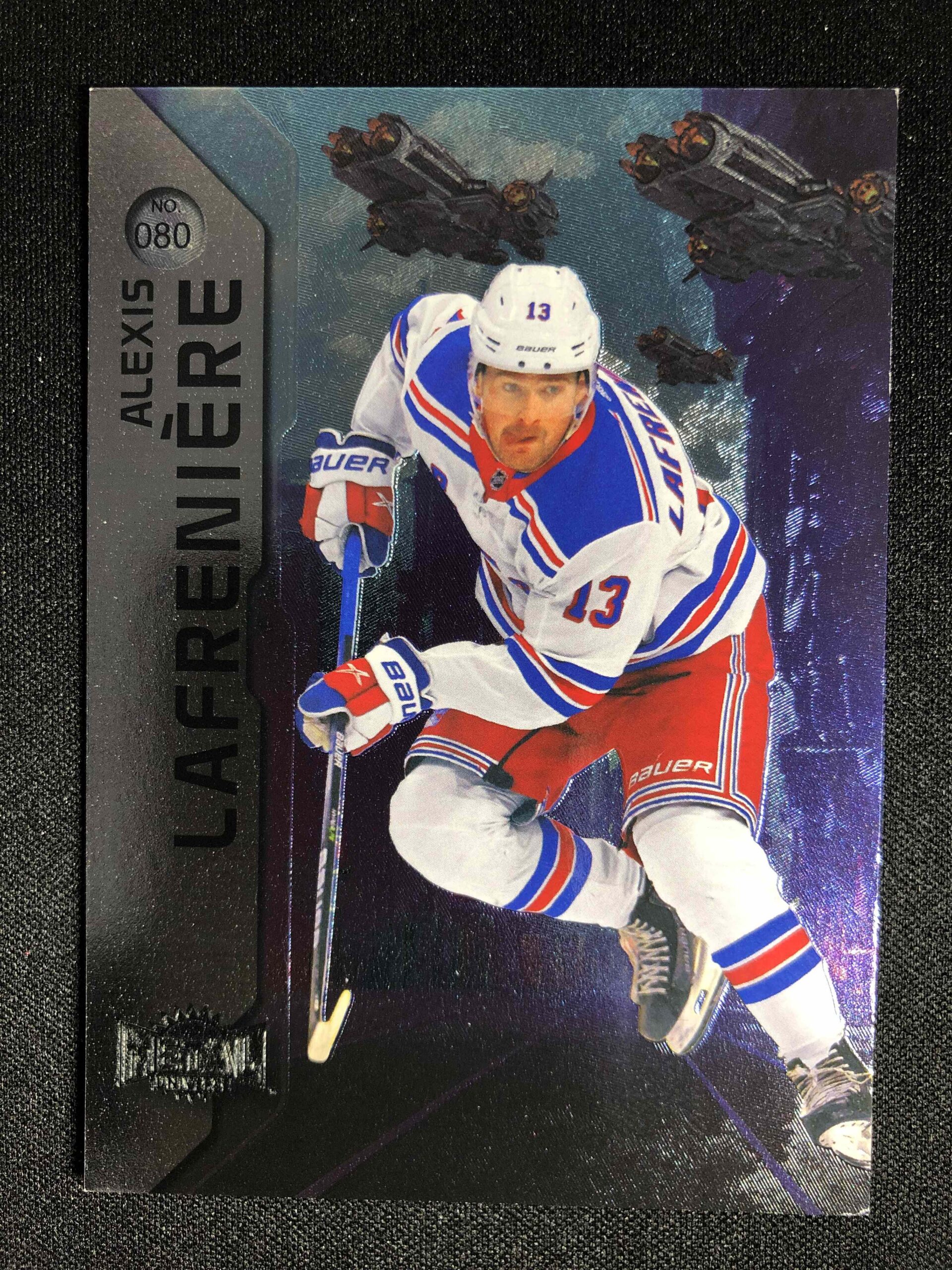 2023/2024 Upper Deck Skybox Metal Universe Base 80 Alexis Lafreniere