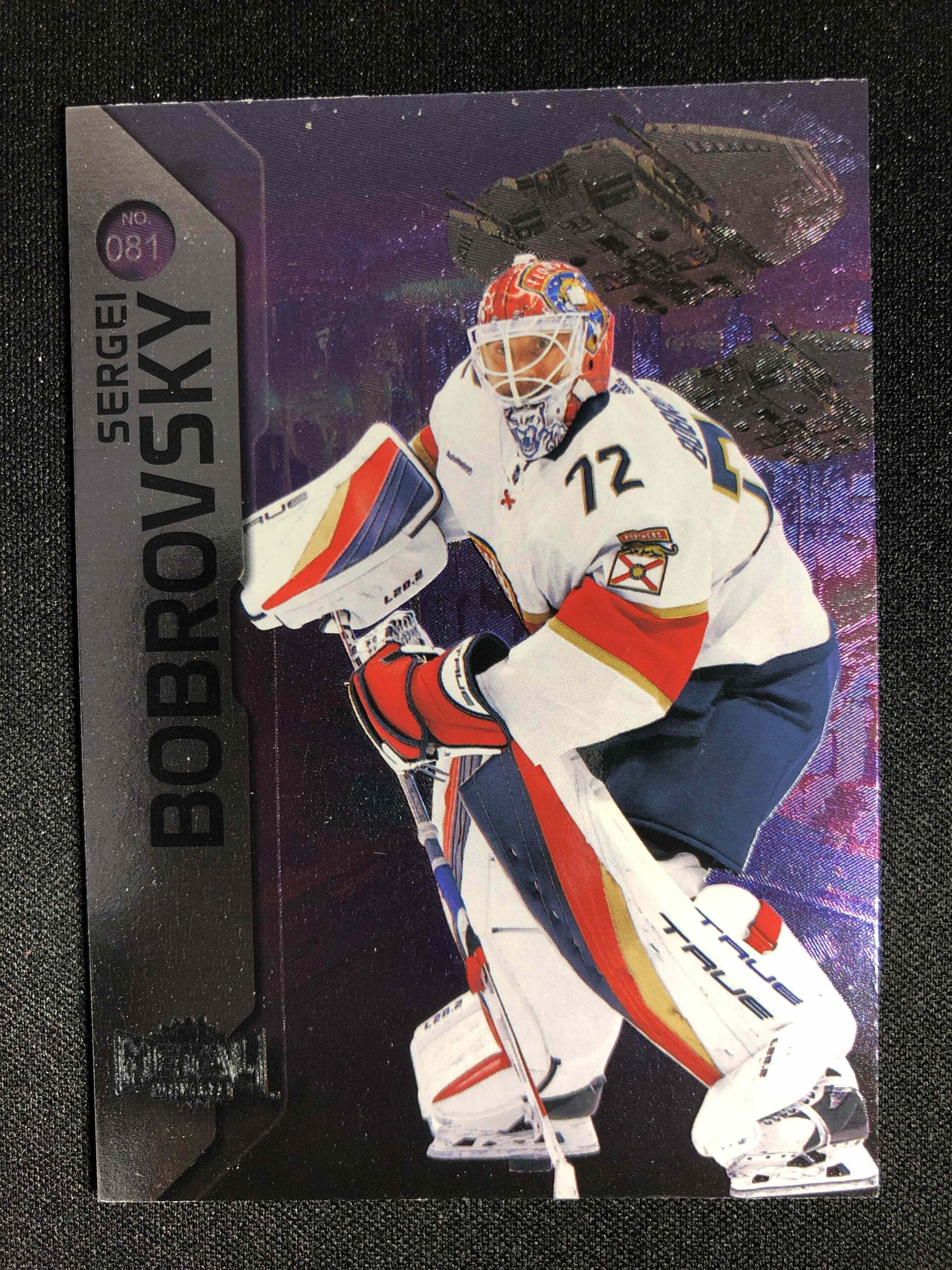 2023/2024 Upper Deck Skybox Metal Universe Base 81 Sergei Bobrovsky