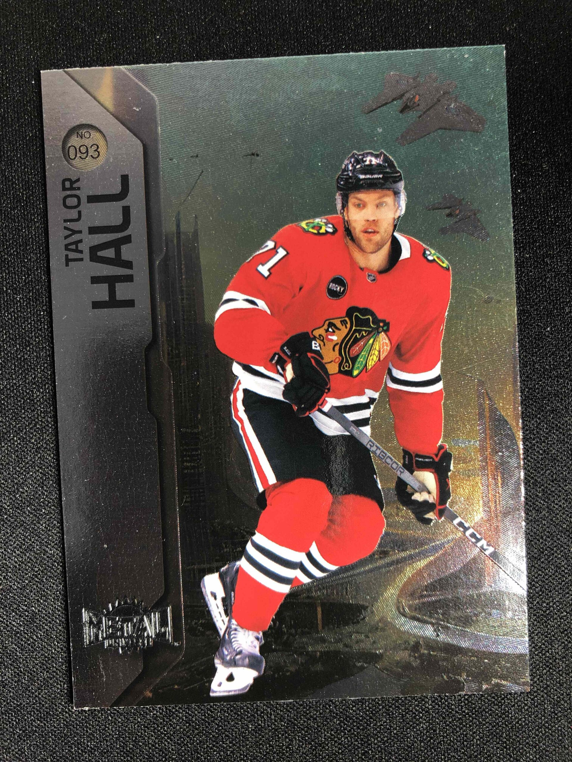 2023/2024 Upper Deck Skybox Metal Universe Base 93 Taylor Hall