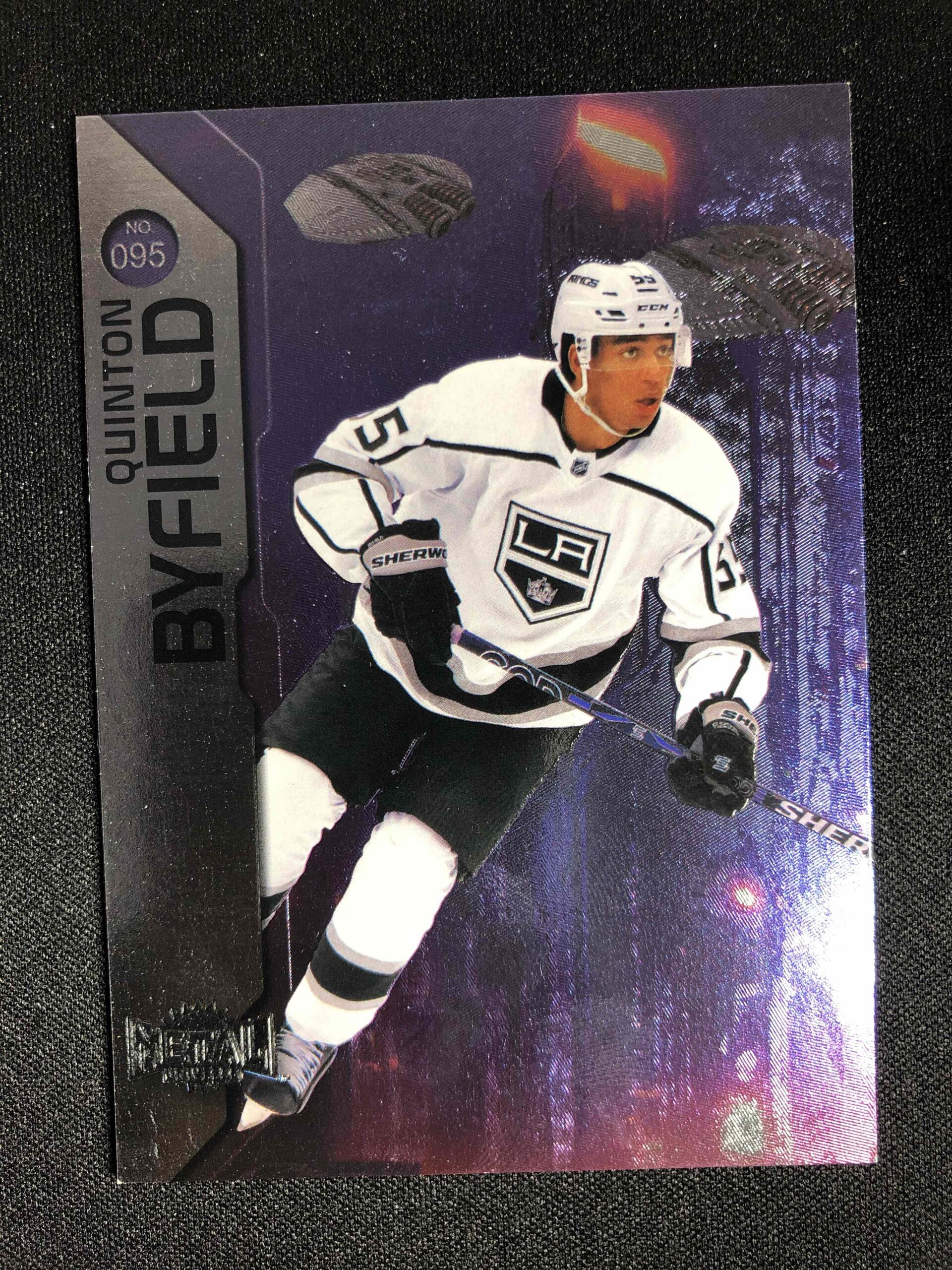 2023/2024 Upper Deck Skybox Metal Universe Base 95 Quinton Byfield
