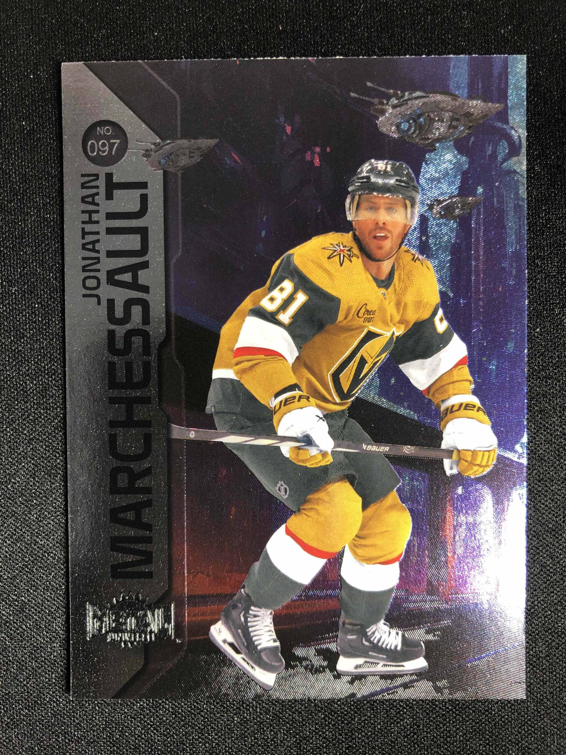 2023/2024 Upper Deck Skybox Metal Universe Base 97 Jonathan Marchessault