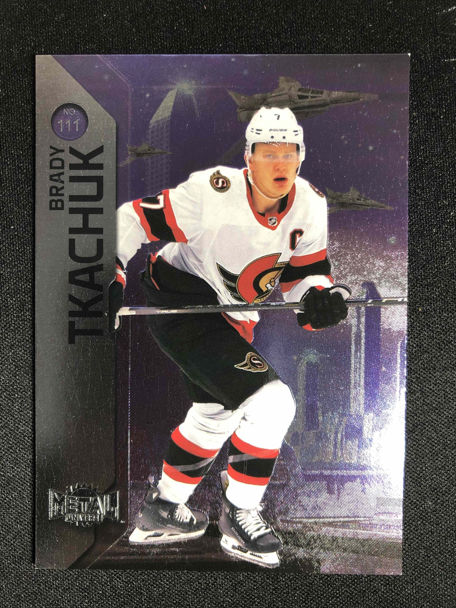 2023/2024 Upper Deck Skybox Metal Universe Base 111 Brady Tkachuk