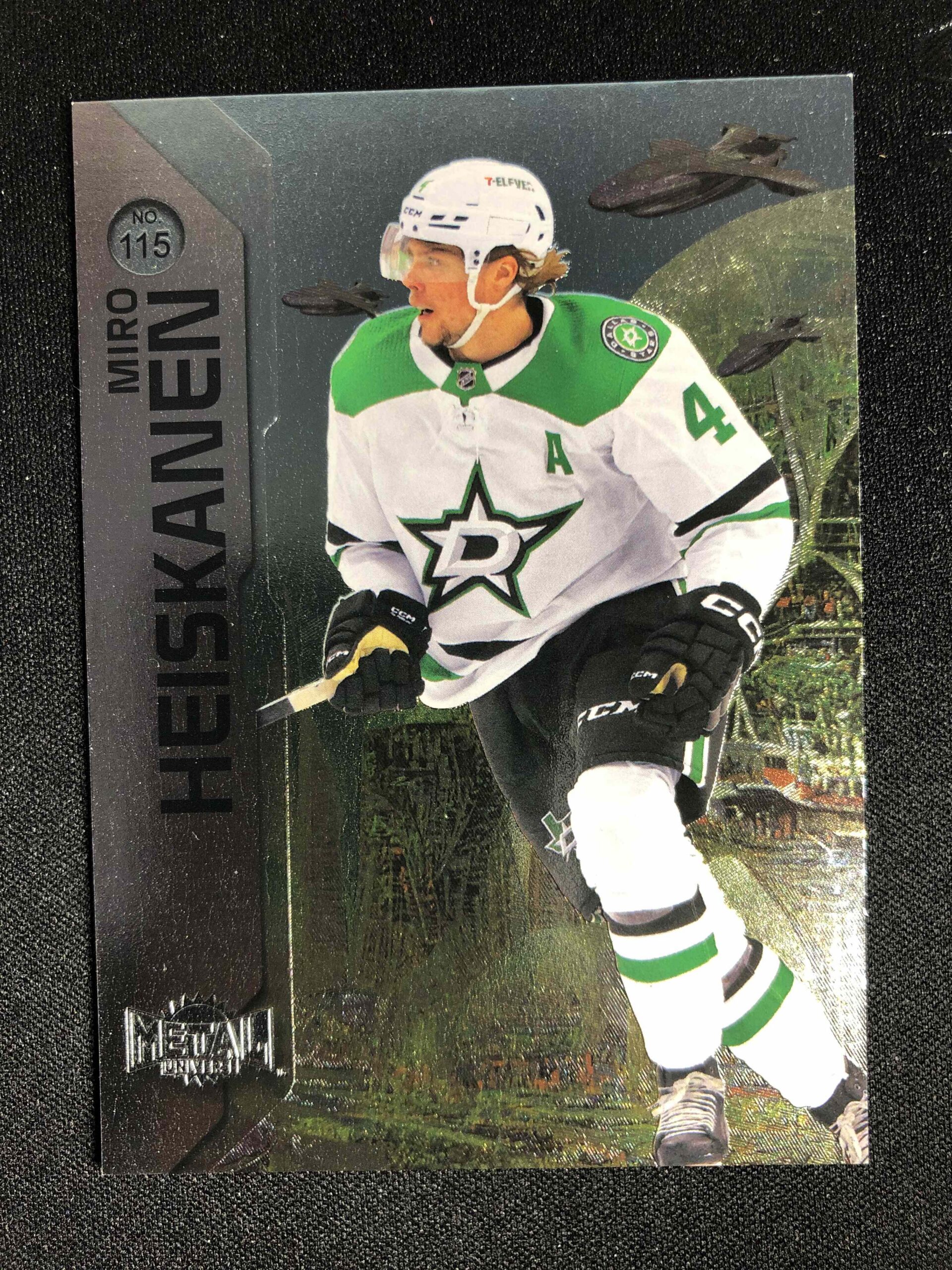 2023/2024 Upper Deck Skybox Metal Universe Base 115 Miro Heiskanen