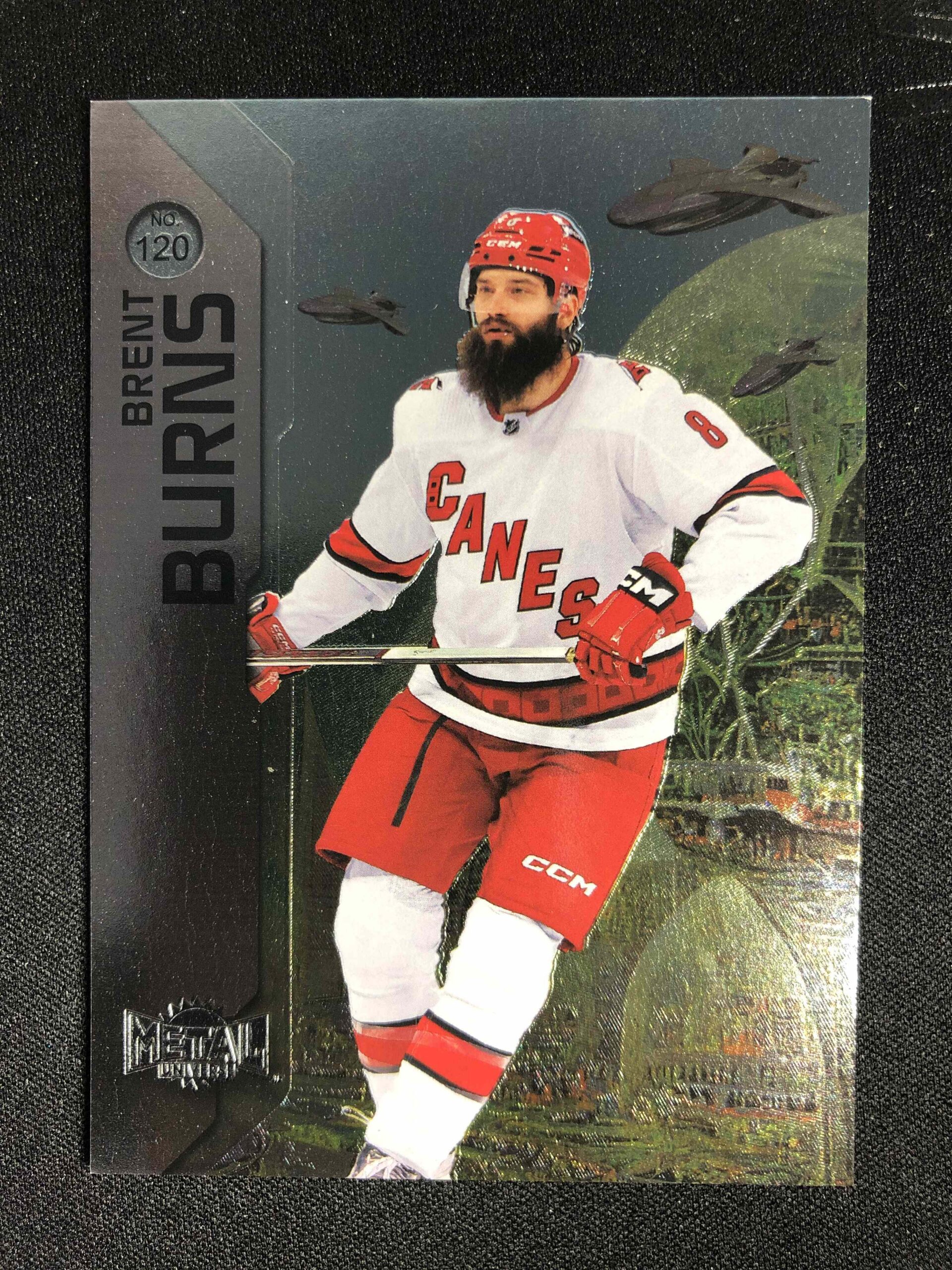 2023/2024 Upper Deck Skybox Metal Universe Base 120 Brent Burns