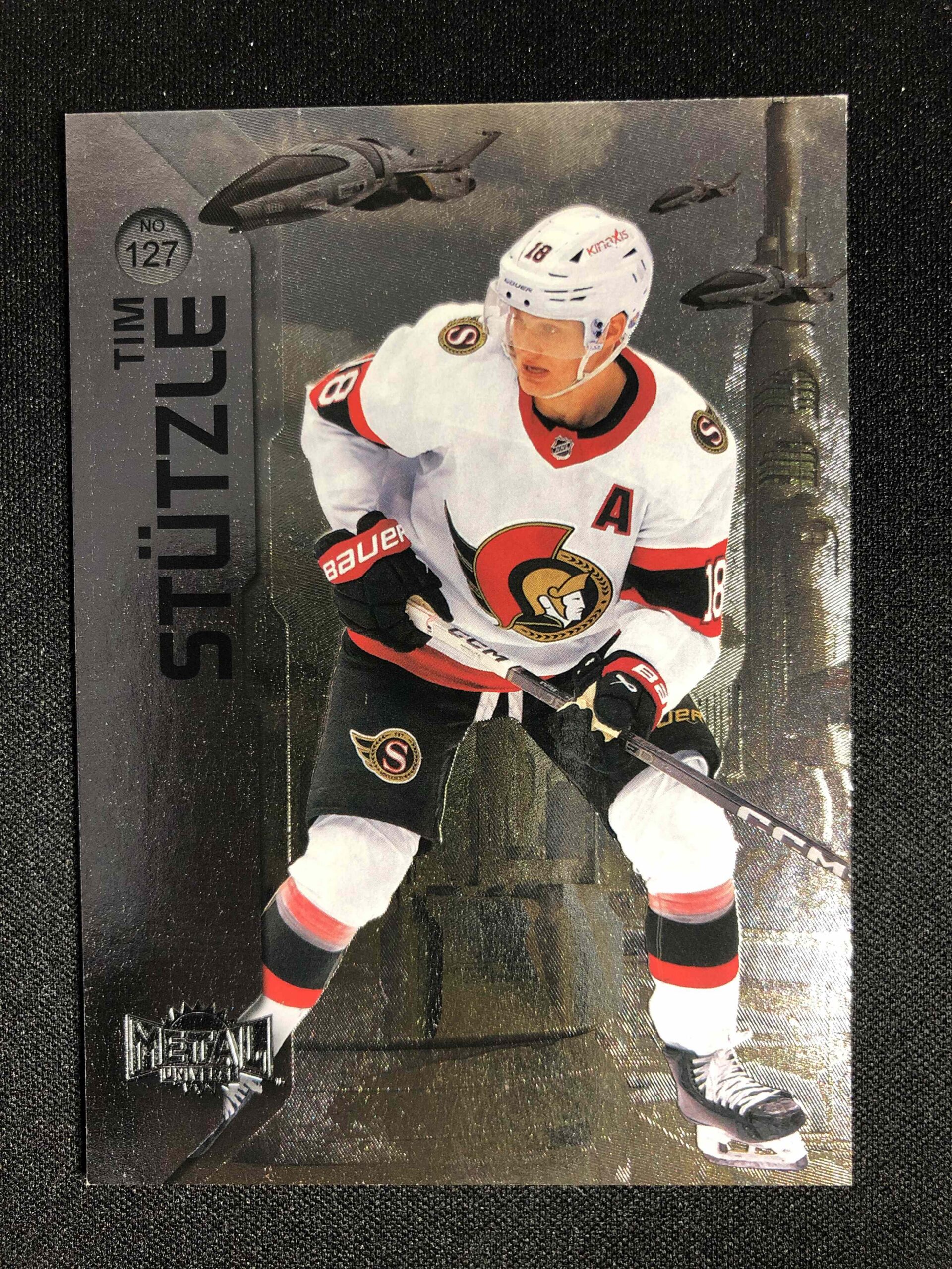 2023/2024 Upper Deck Skybox Metal Universe Base 127 Tim Stutzle