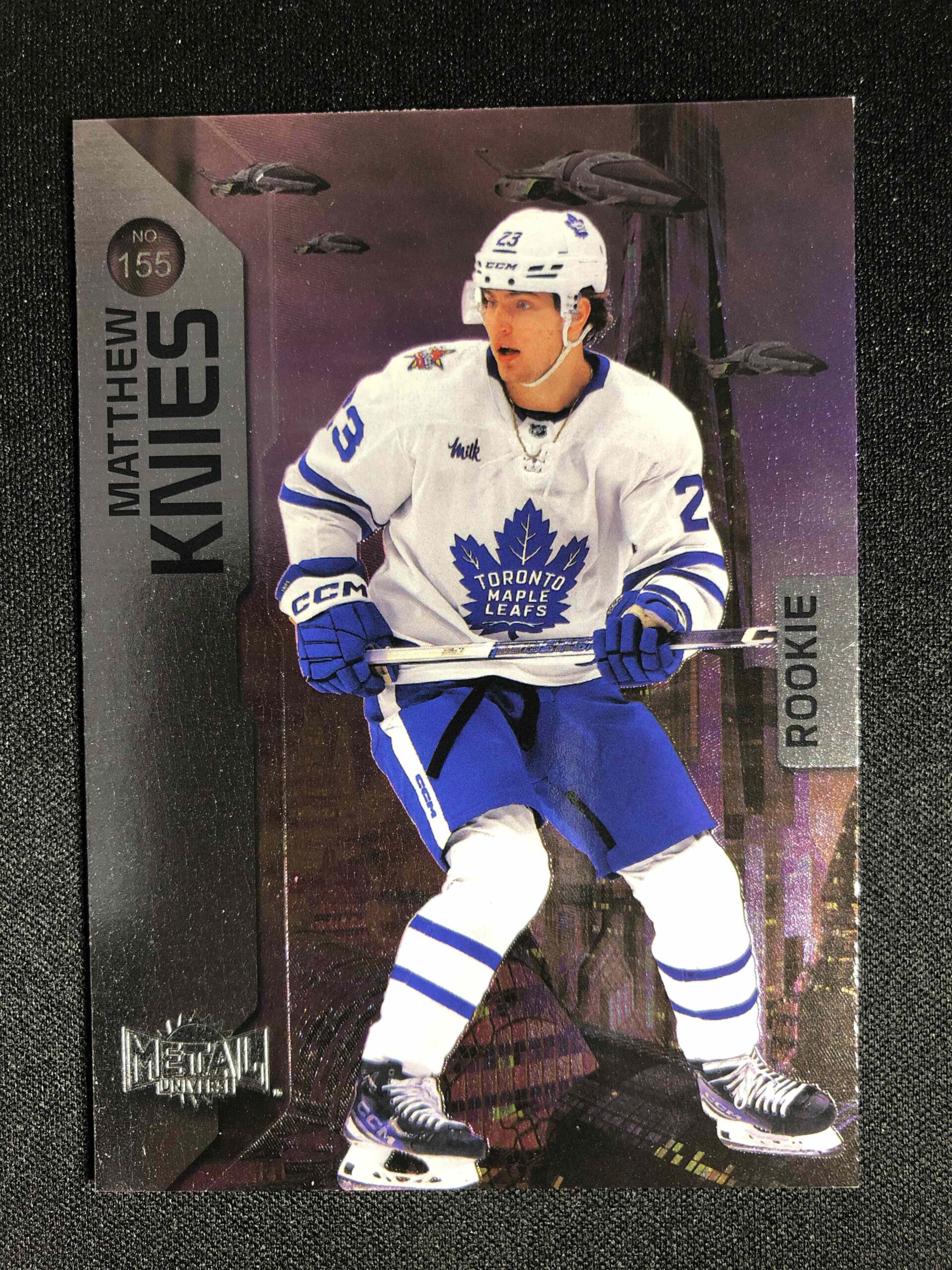 2023/2024 Upper Deck Skybox Metal Universe Base 155 Matthew Knies