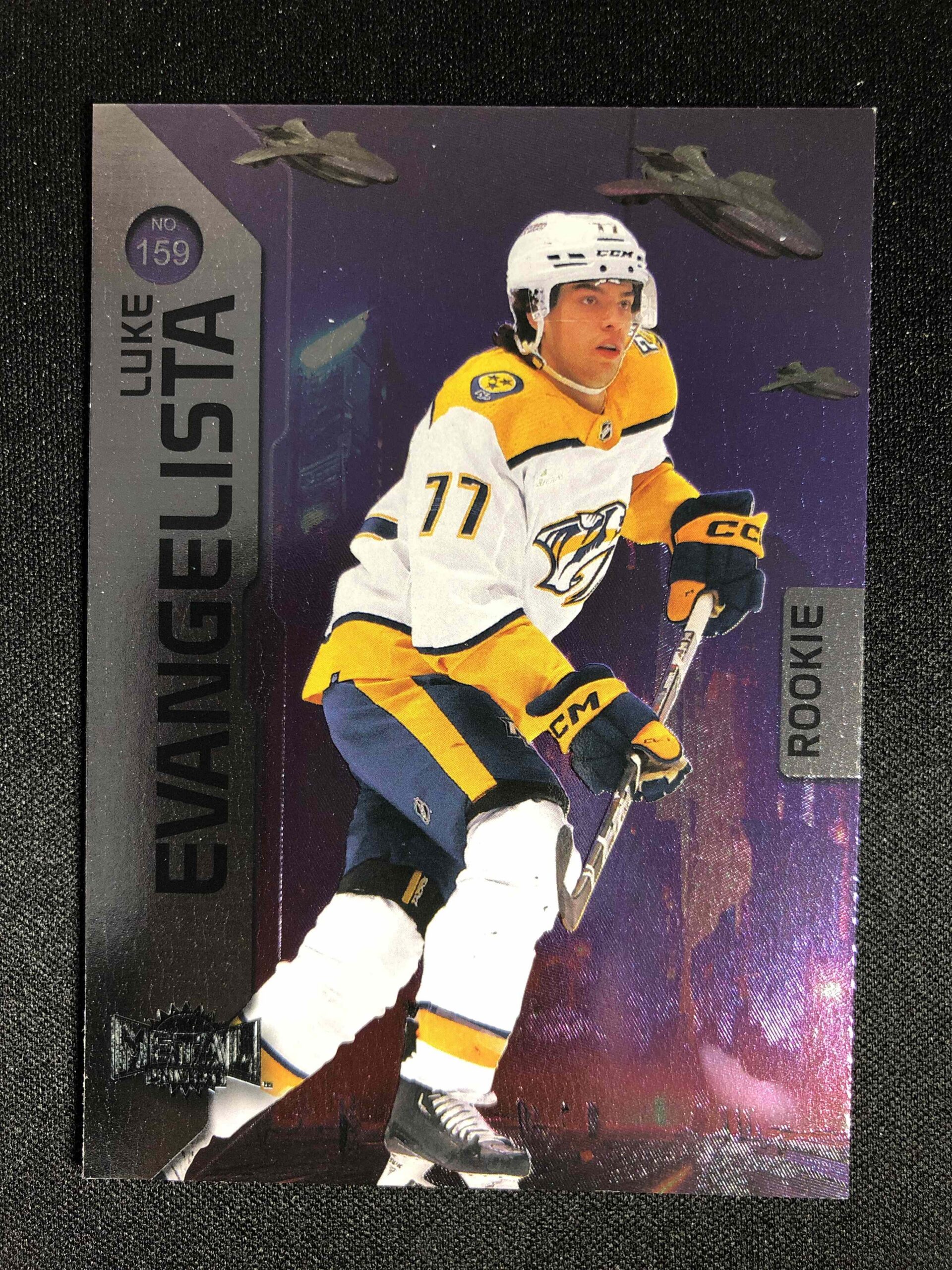 2023/2024 Upper Deck Skybox Metal Universe Base 159 Luke Evangelista