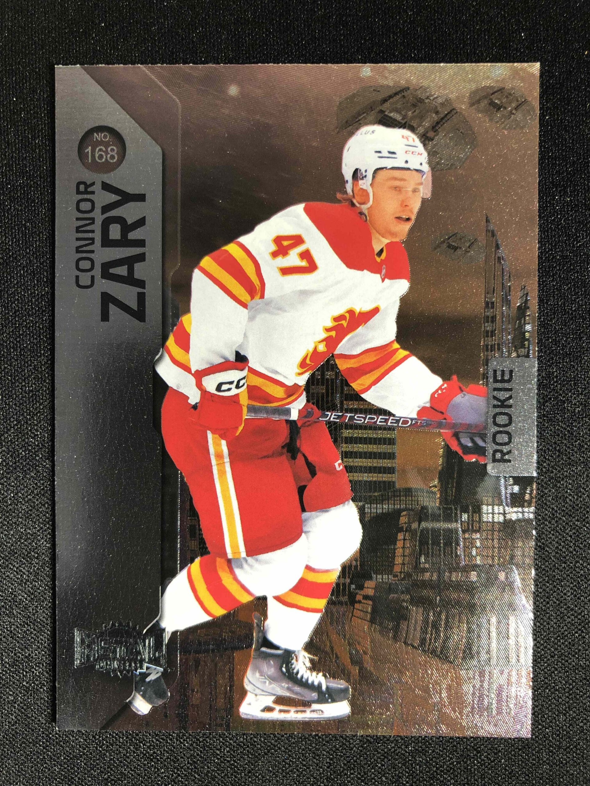 2023/2024 Upper Deck Skybox Metal Universe Base 168 Connor Zary