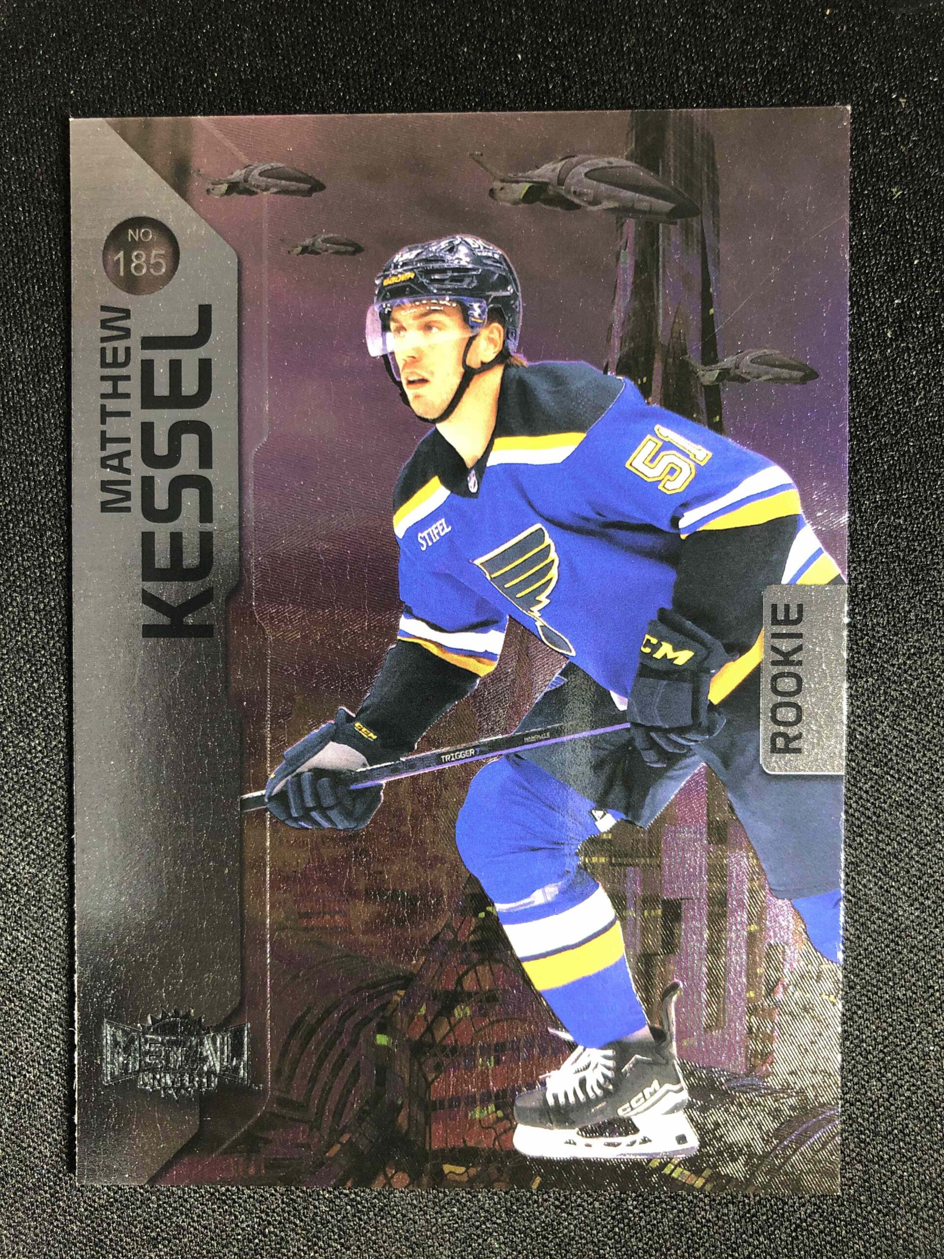 2023/2024 Upper Deck Skybox Metal Universe Base 185 Matthew Kessel