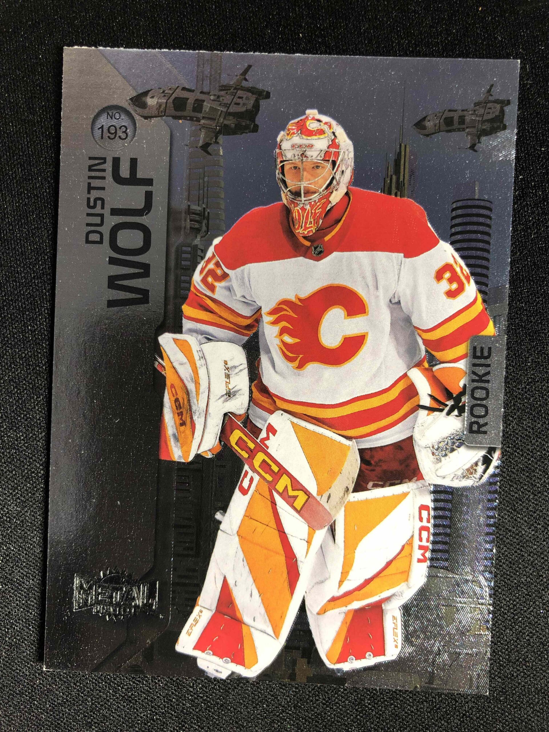 2023/2024 Upper Deck Skybox Metal Universe Base 193 Dustin Wolf