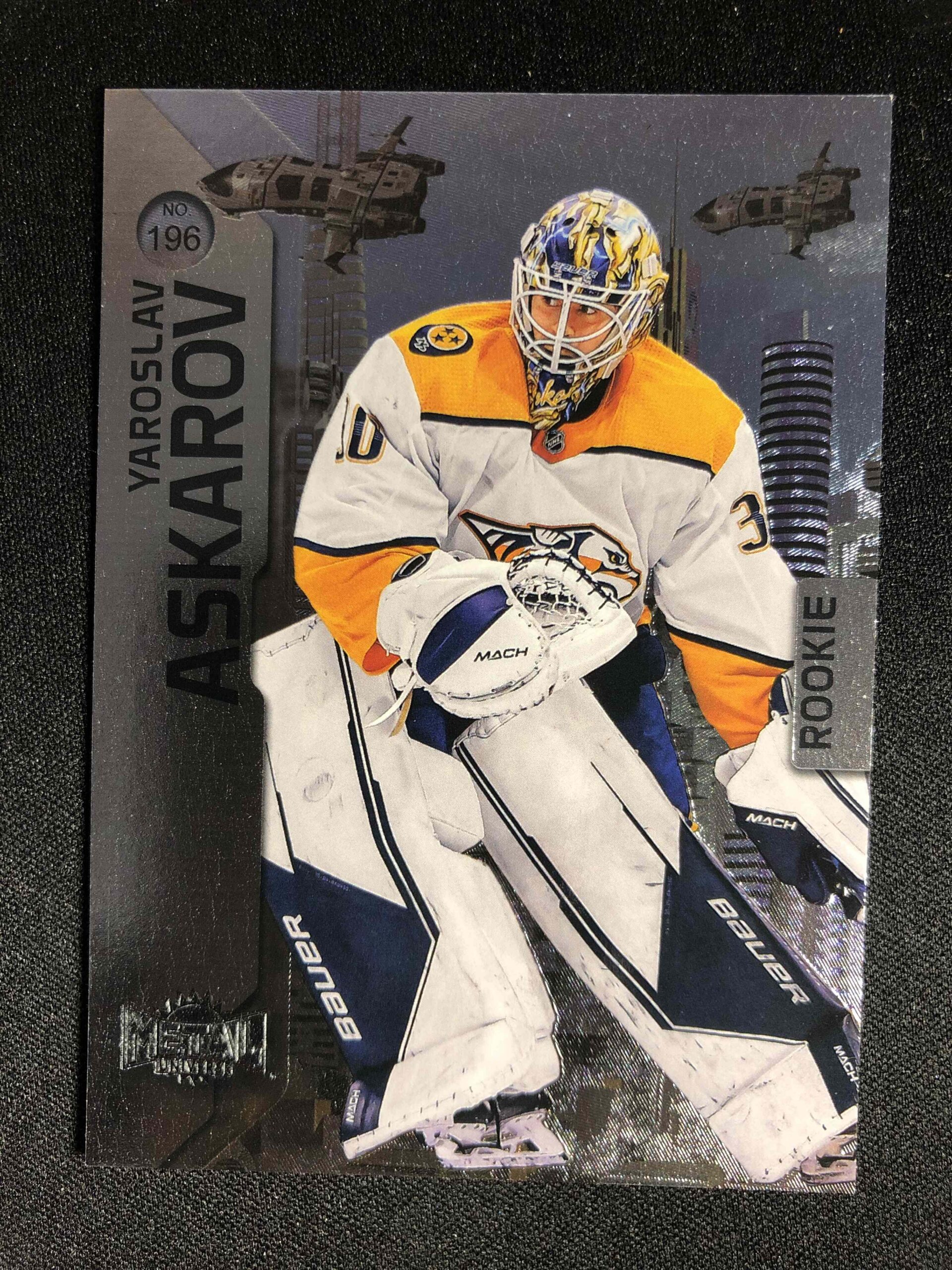 2023/2024 Upper Deck Skybox Metal Universe Base 196 Yaroslav Askarov