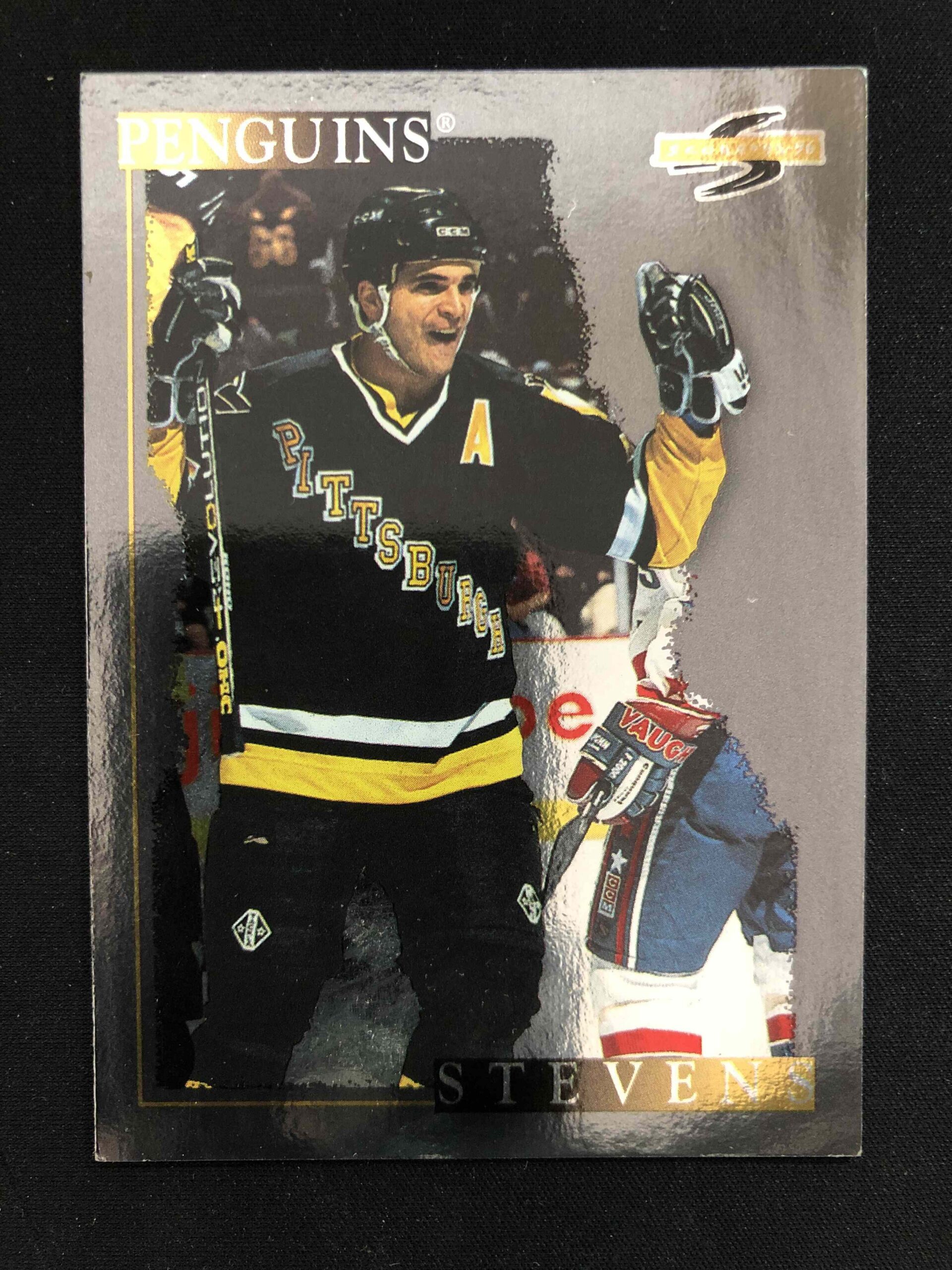 1995/1996 Pinnacle Score Black Ice 44 Kevin Stevens Paralel