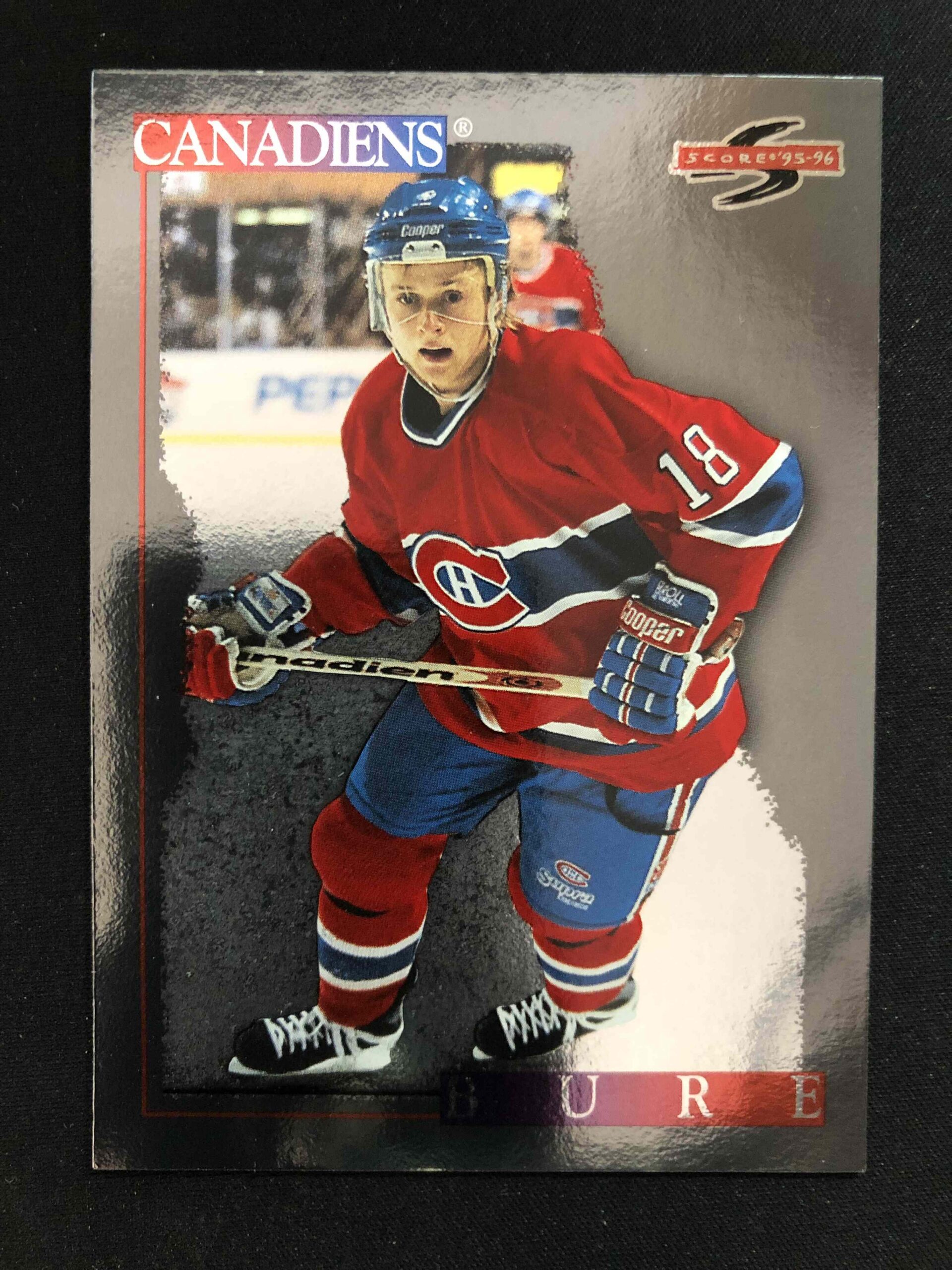 1995/1996 Pinnacle Score Black Ice 138 Valeri Bure Paralel