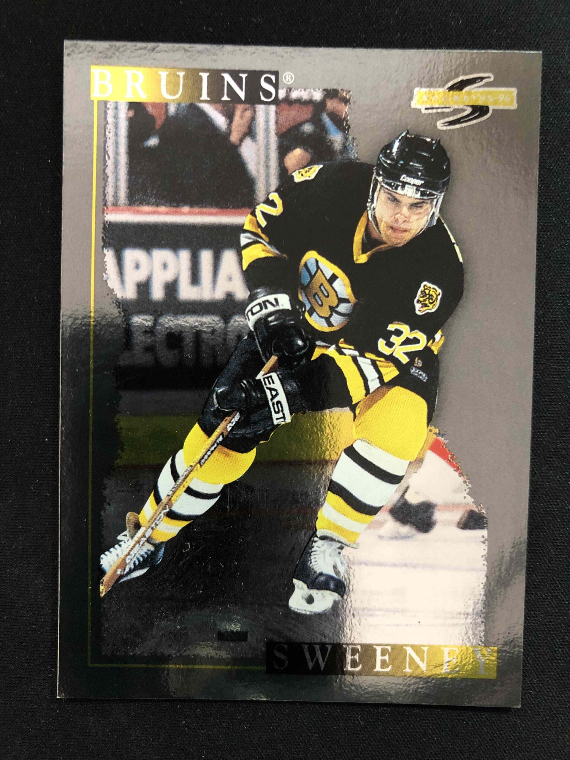 1995/1996 Pinnacle Score Black Ice 163 Don Sweeney Paralel