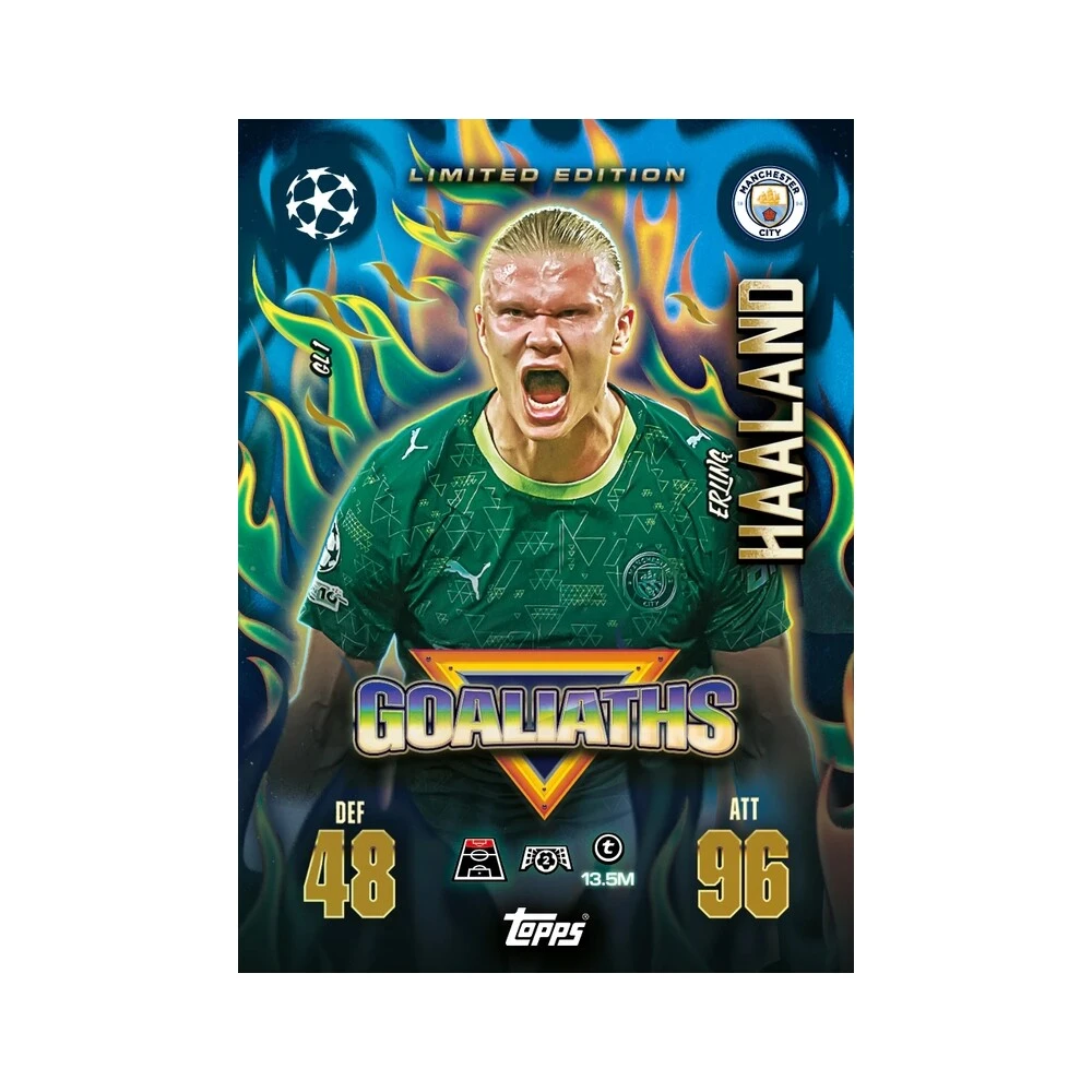 2025/2026 Topps Match Attax EXTRA UEFA Club Competitions Mega Tin Goaliath - Obrázek 3