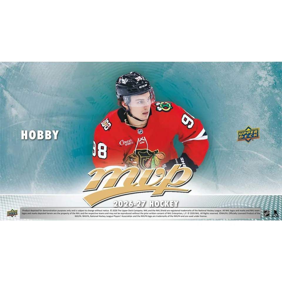2026/2027 Upper Deck MVP Hockey Hobby balíček - Obrázek 2