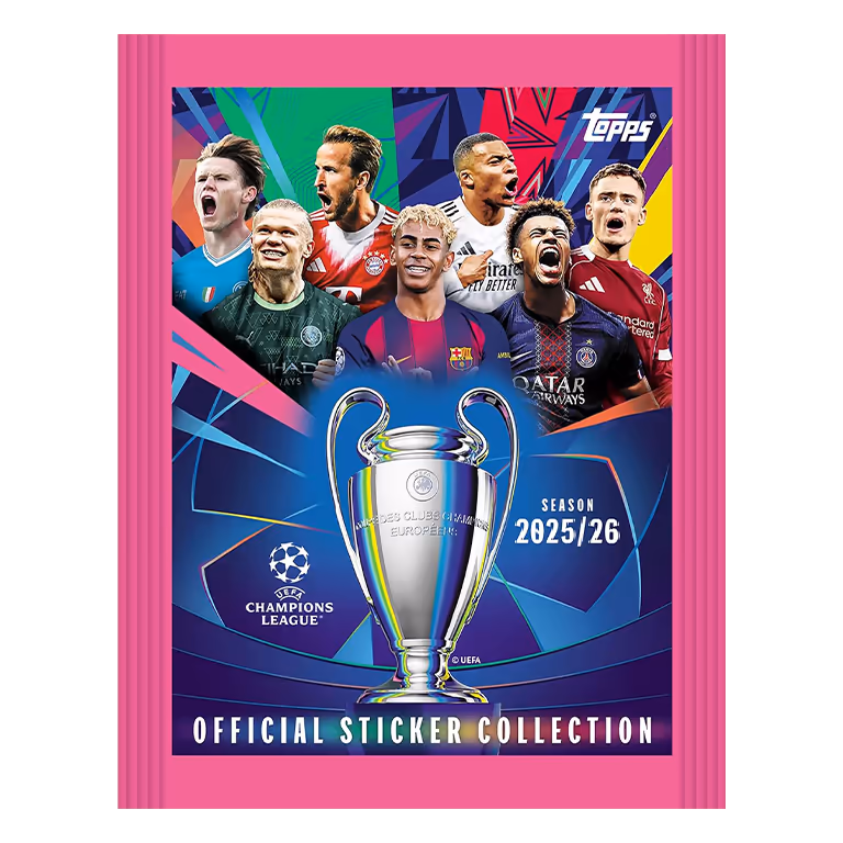 2025/2026 Topps UEFA Champions League balíček