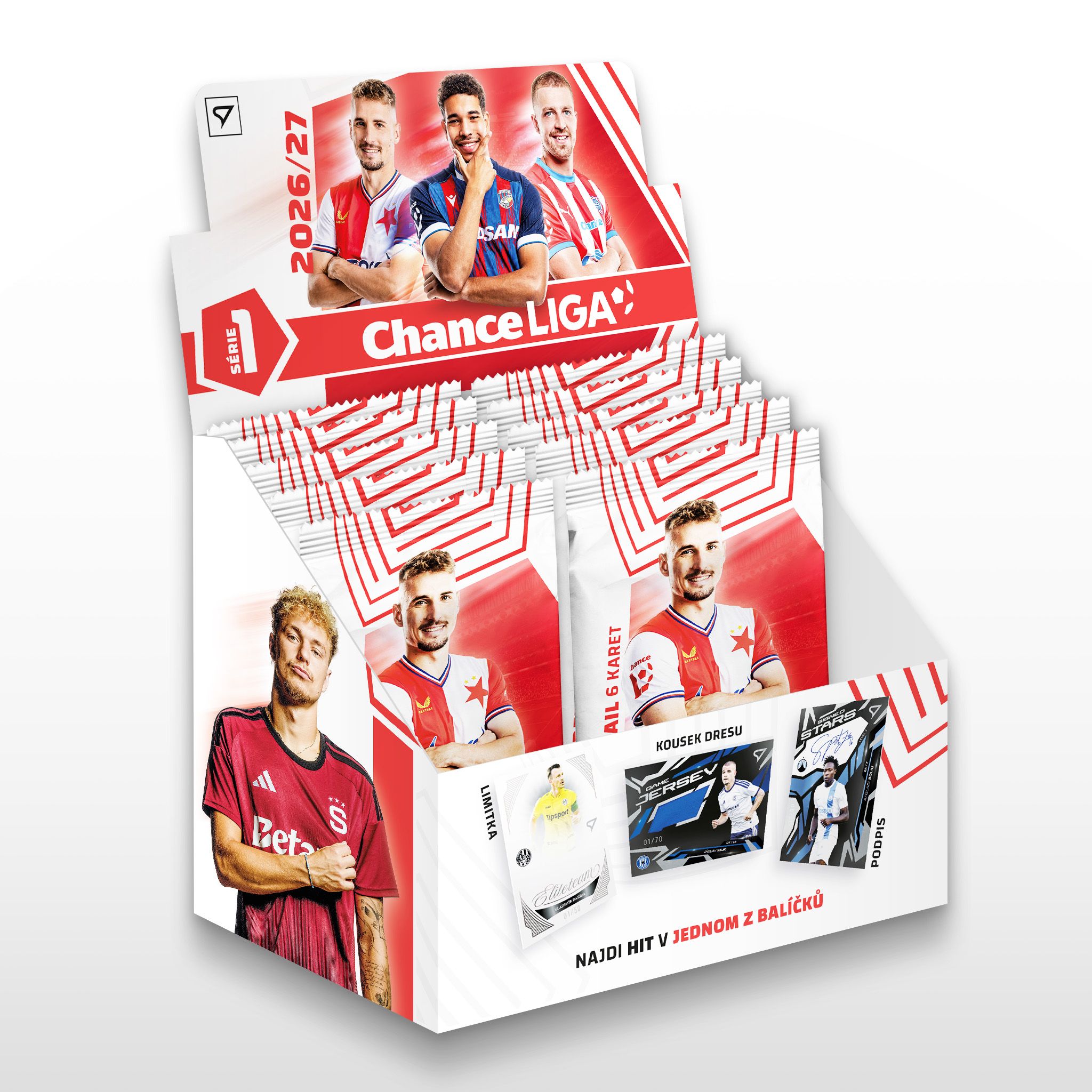 Předprodej: 2026/2027 SportZoo Chance Liga Serie 1 Retail Box