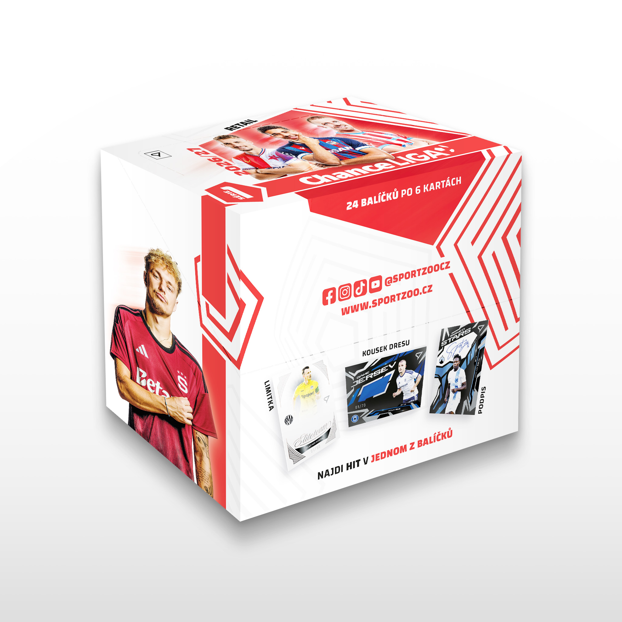 2026/2027 SportZoo Chance Liga Serie 1 Retail Box - Obrázek 2