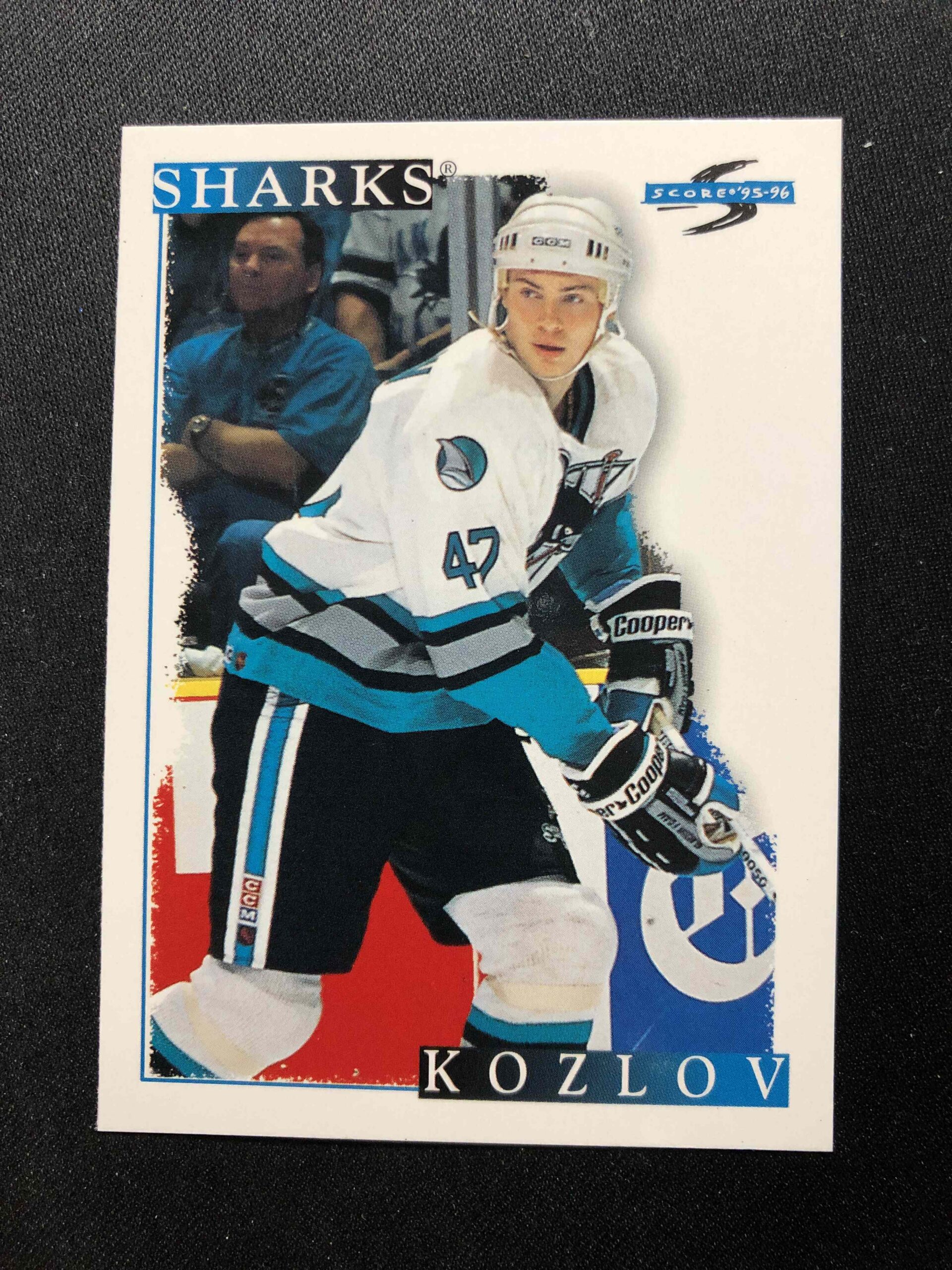 1995/1996 Pinnacle Score Base 114 Viktor Kozlov