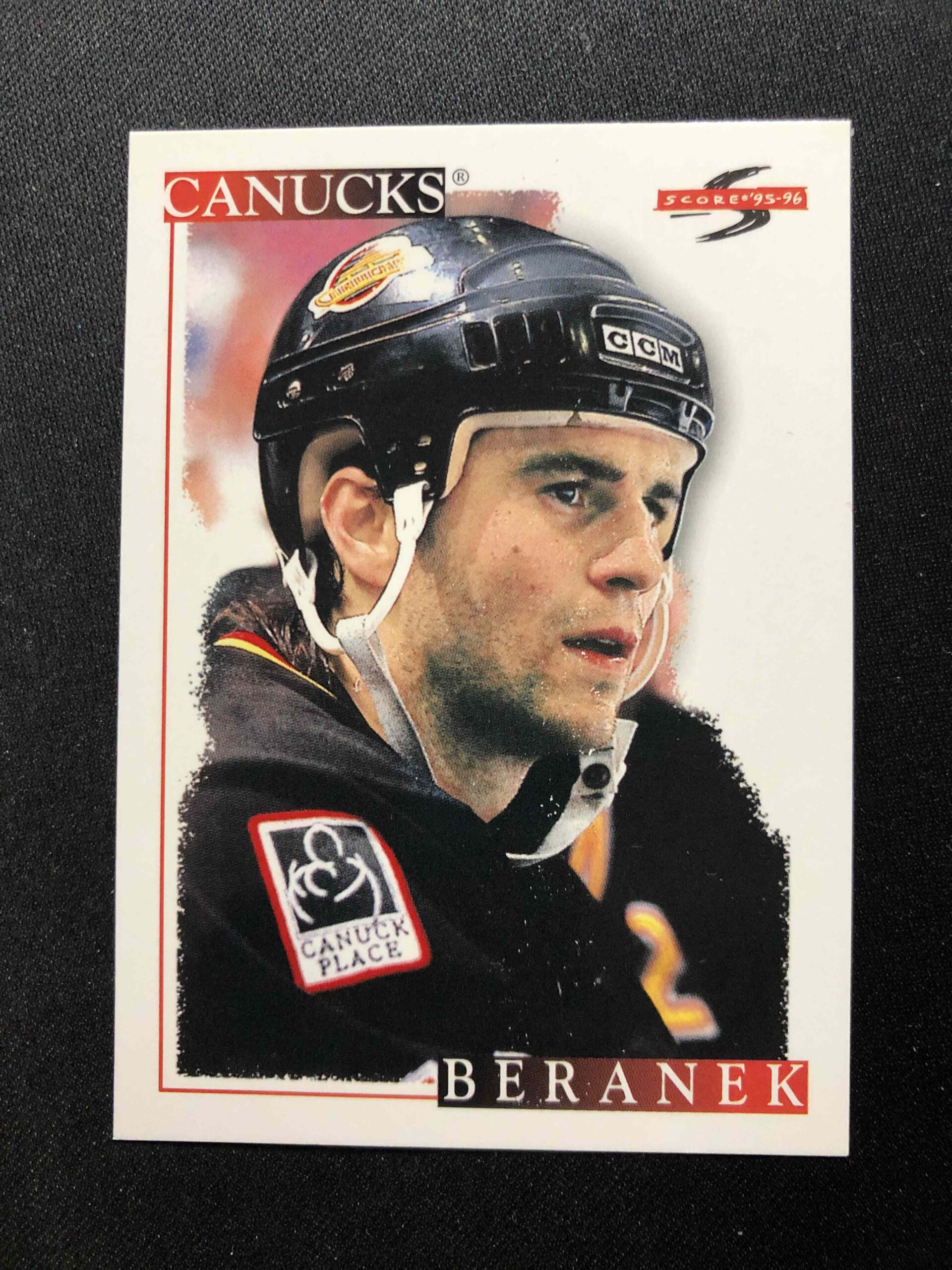 1995/1996 Pinnacle Score Base 118 Josef Beranek
