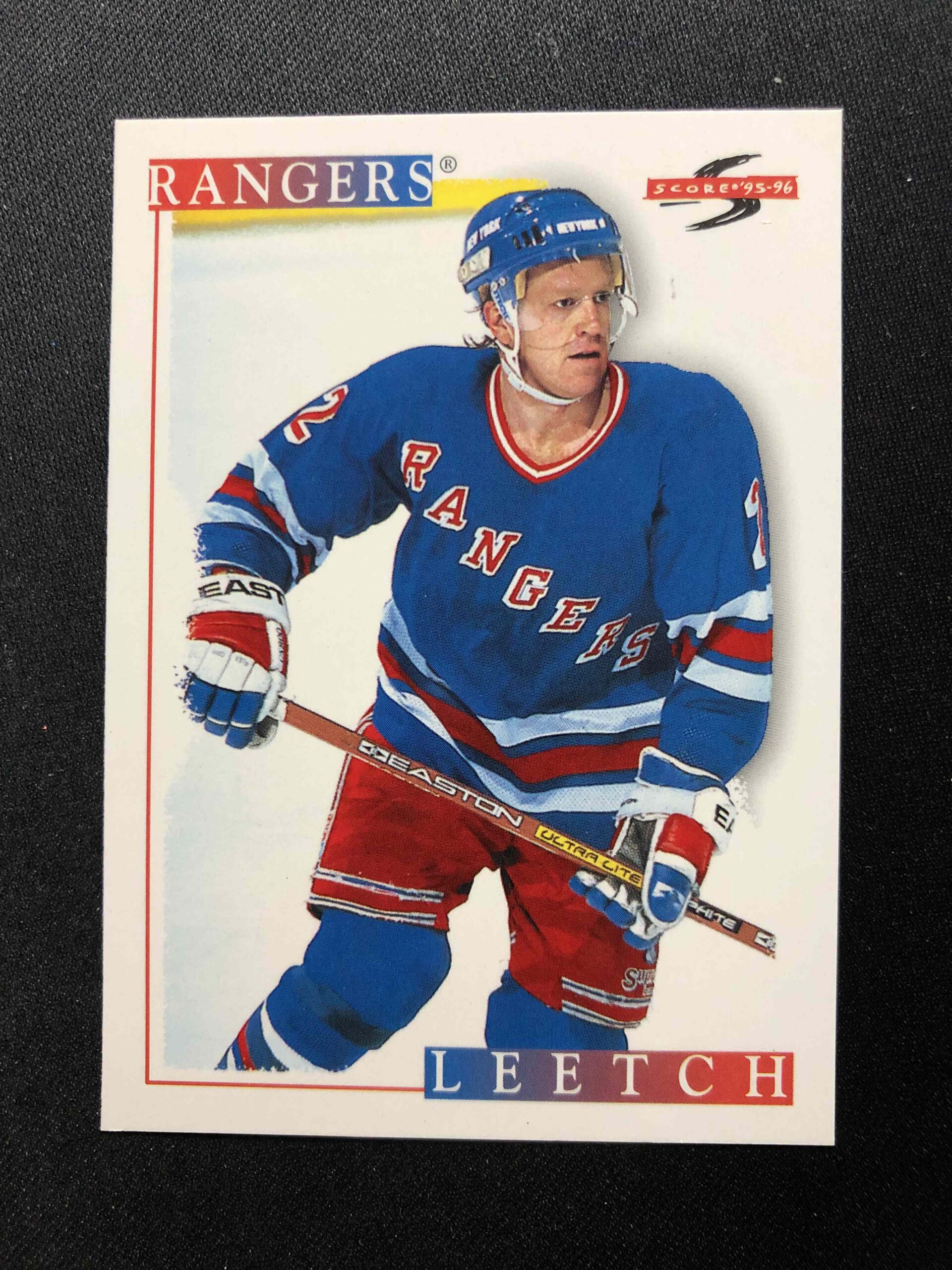 1995/1996 Pinnacle Score Base 124 Brian Leetch