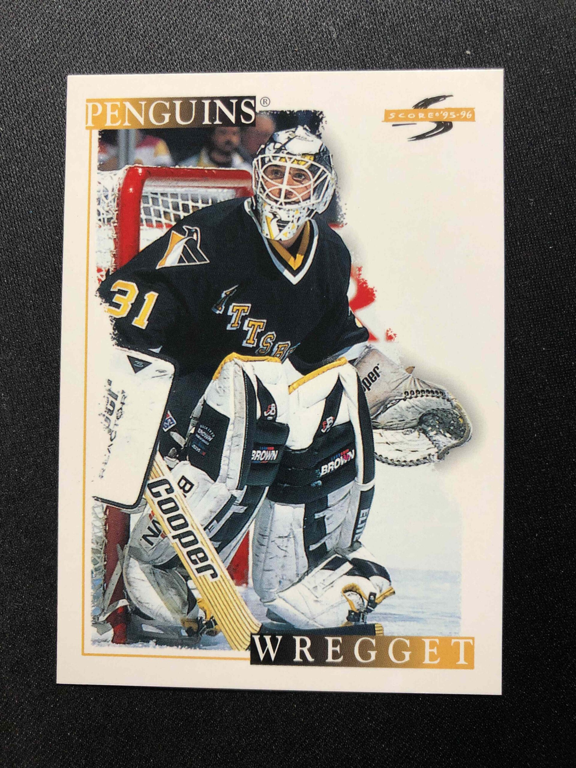 1995/1996 Pinnacle Score Base 126 Ken Wregget