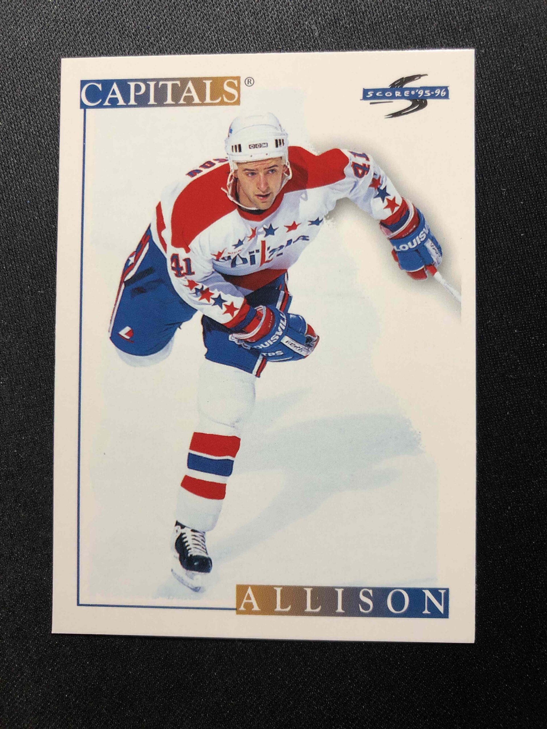 1995/1996 Pinnacle Score Base 128 Jason Allison