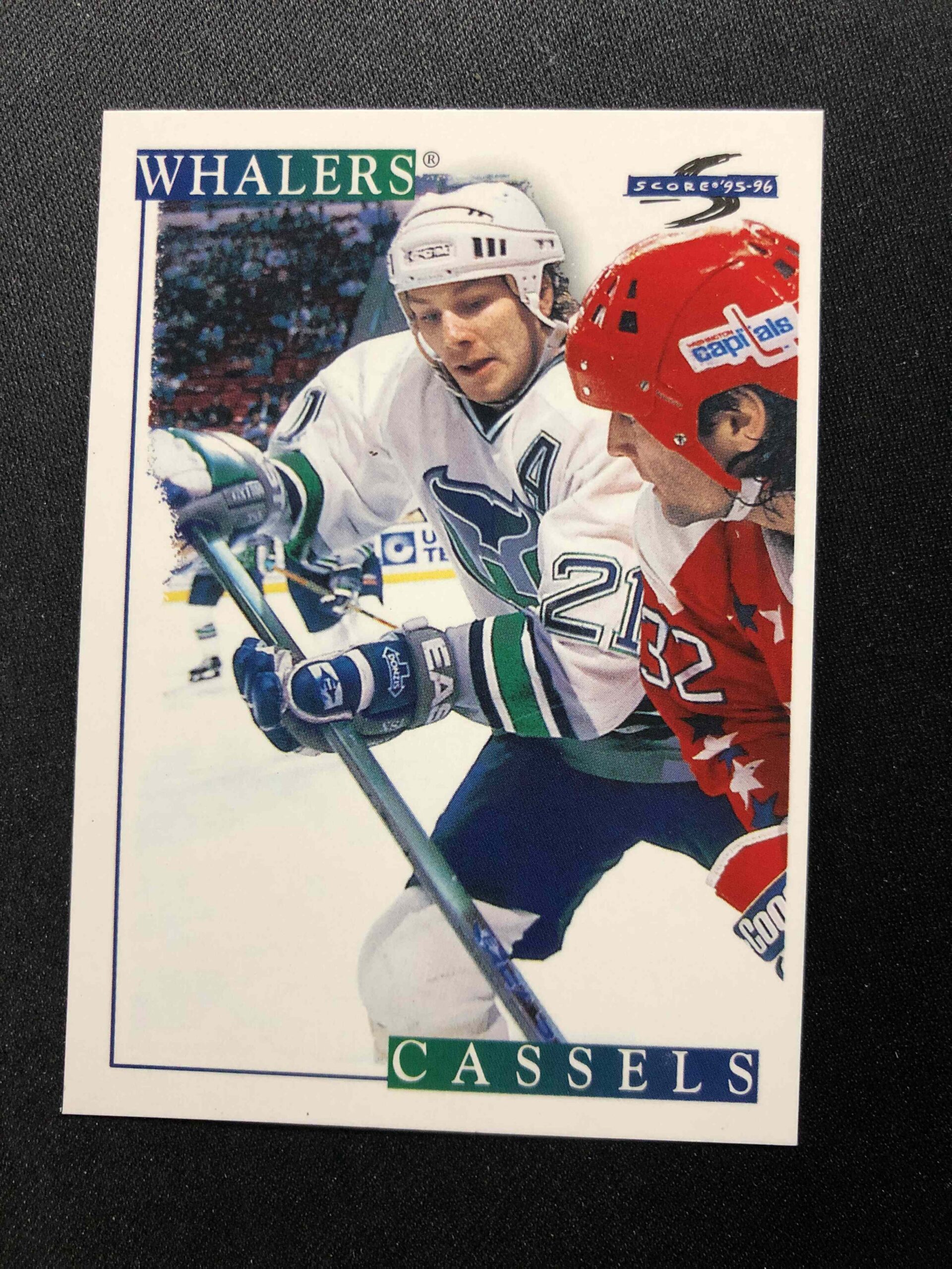 1995/1996 Pinnacle Score Base 136 Andrew Cassels