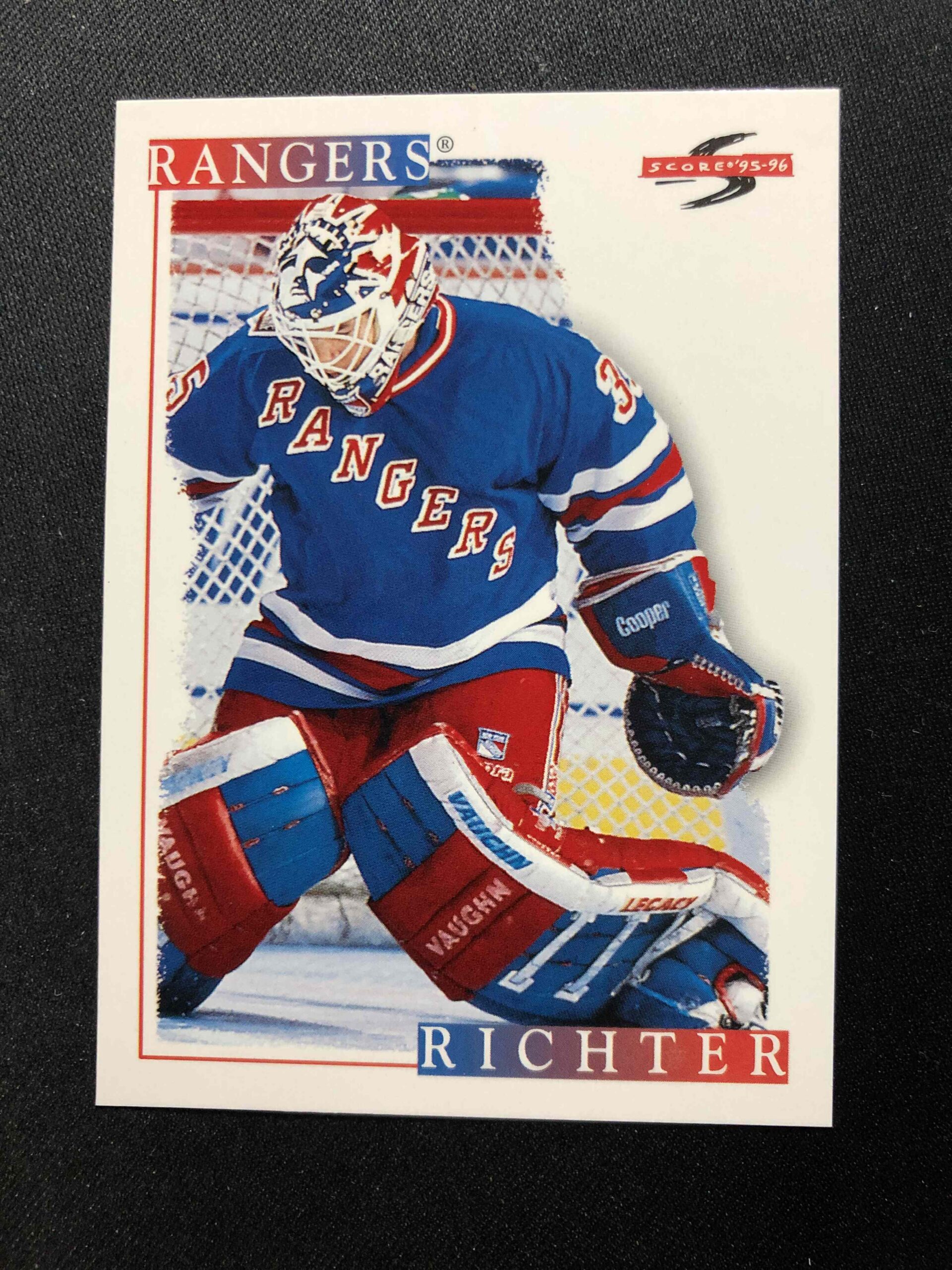 1995/1996 Pinnacle Score Base 140 Mike Richter