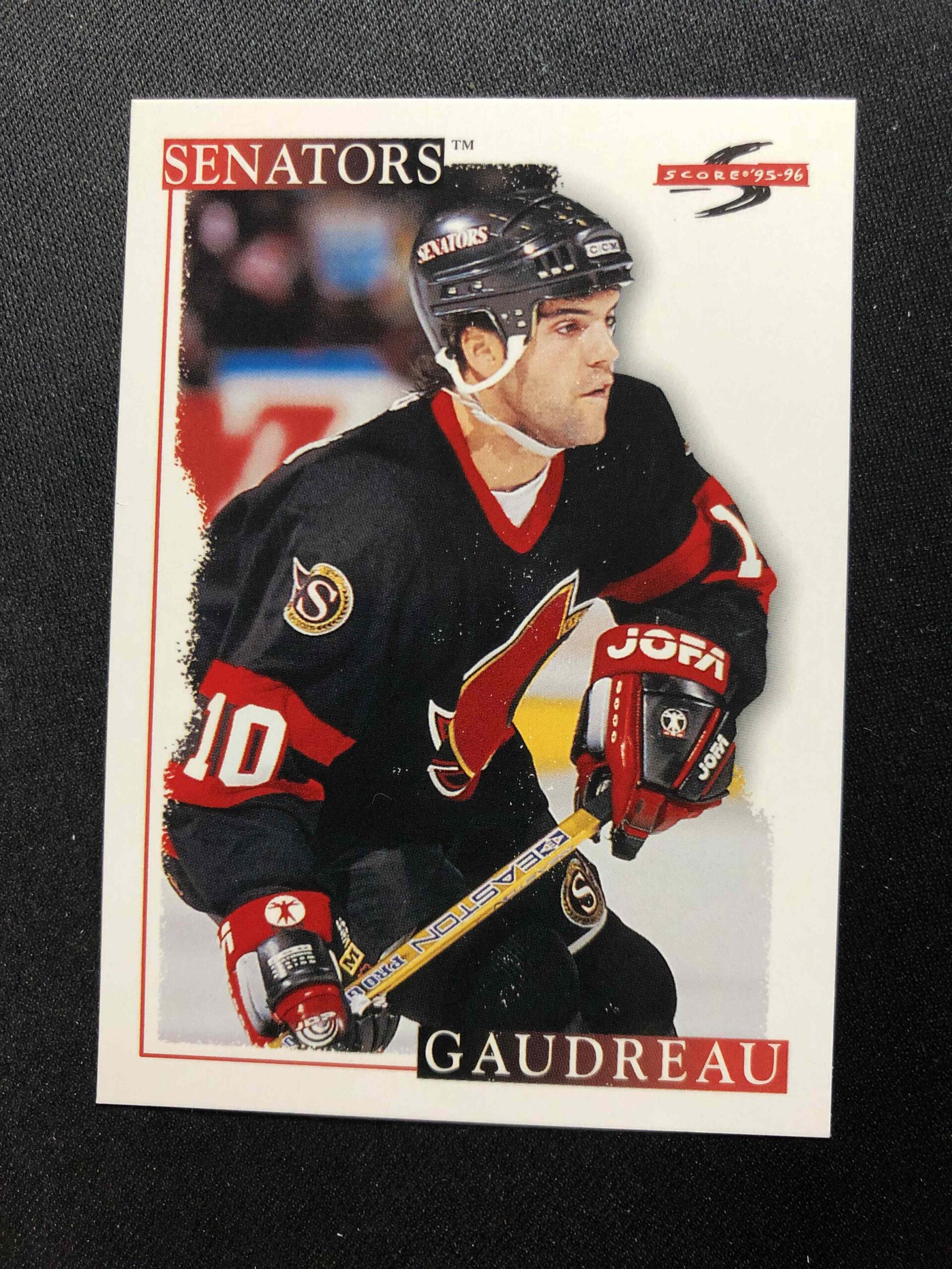 1995/1996 Pinnacle Score Base 141 Rob Gaudreau