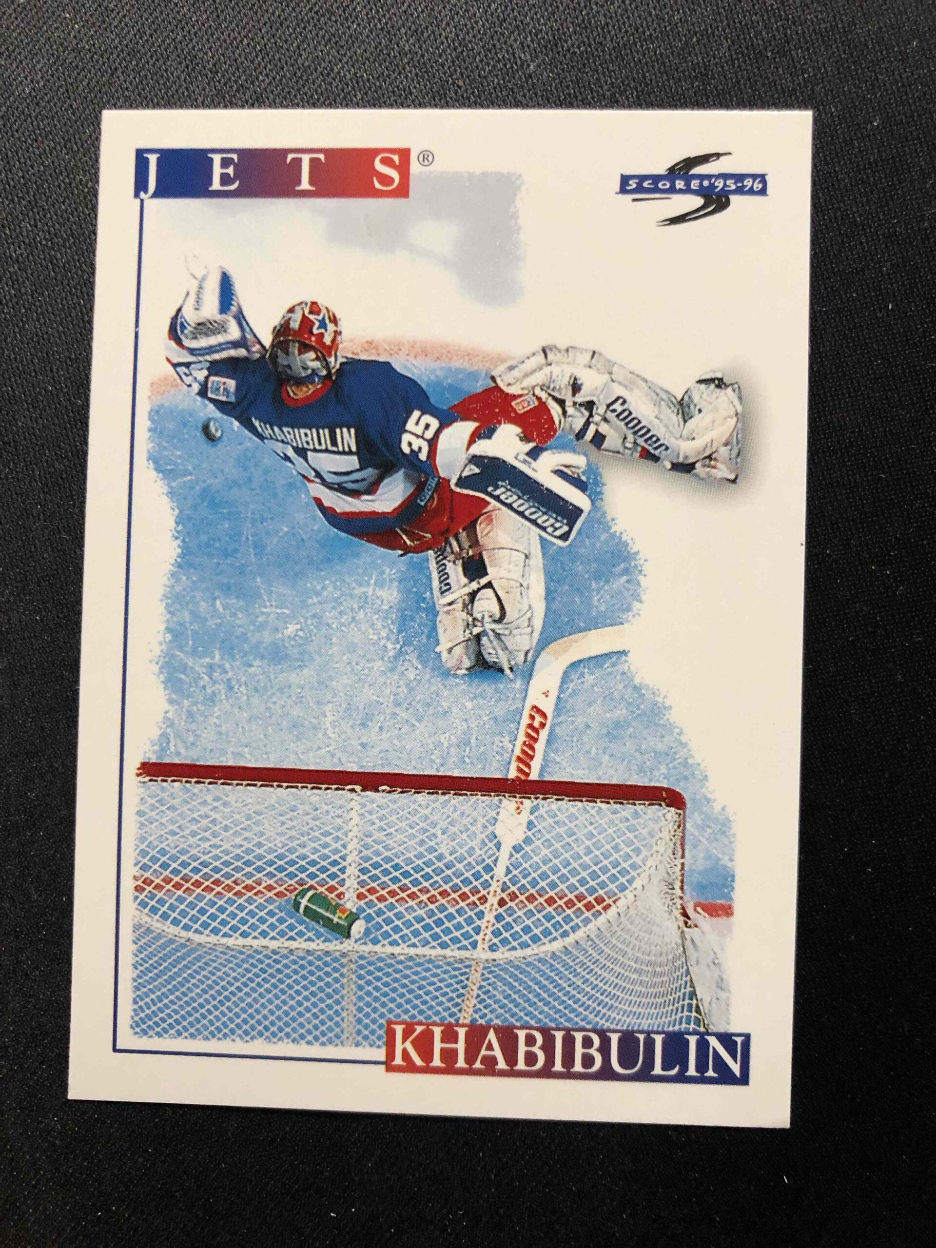 1995/1996 Pinnacle Score Base 142 Nikolai Khabibulin