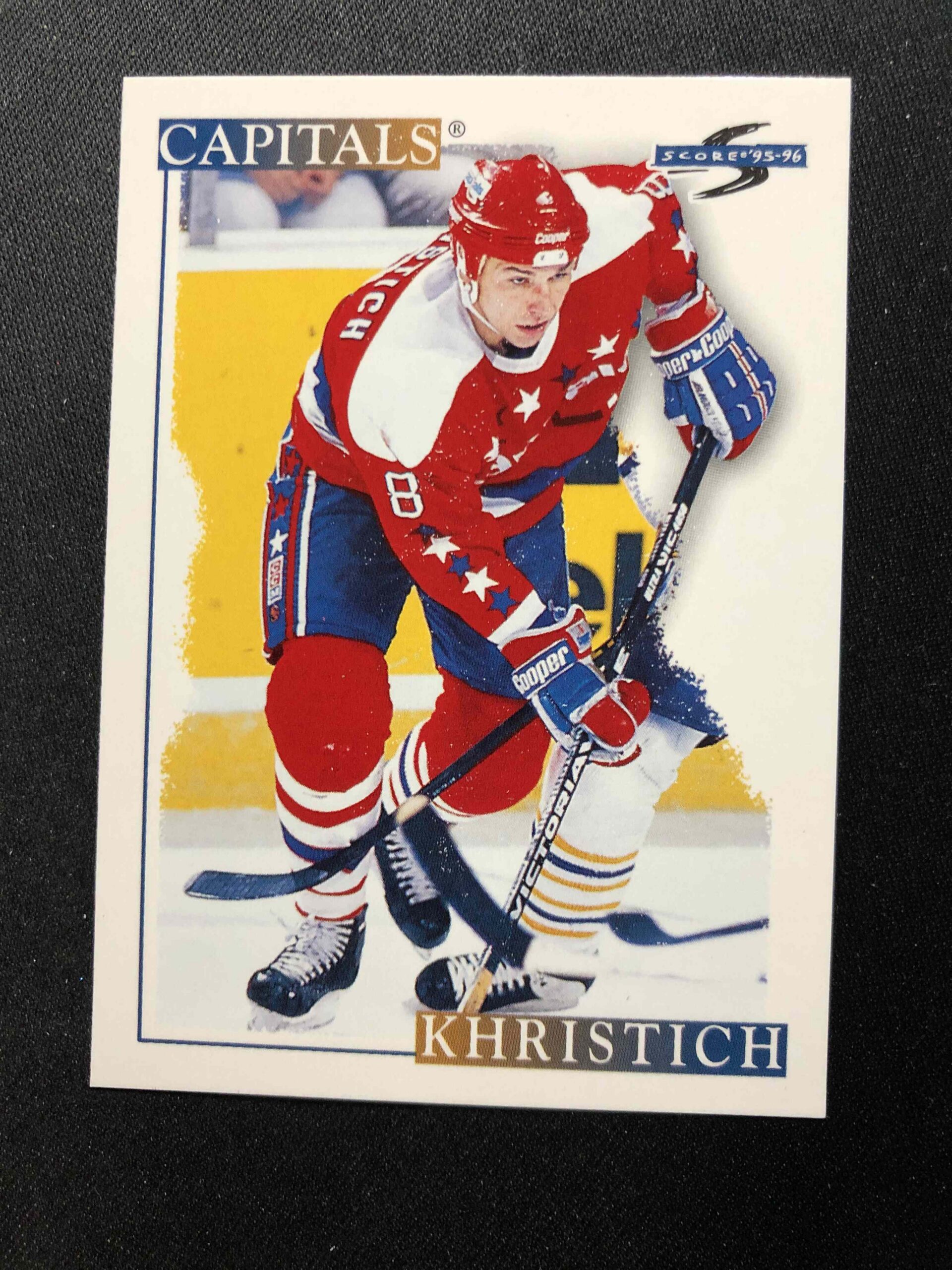 1995/1996 Pinnacle Score Base 151 Dimitri Khristich