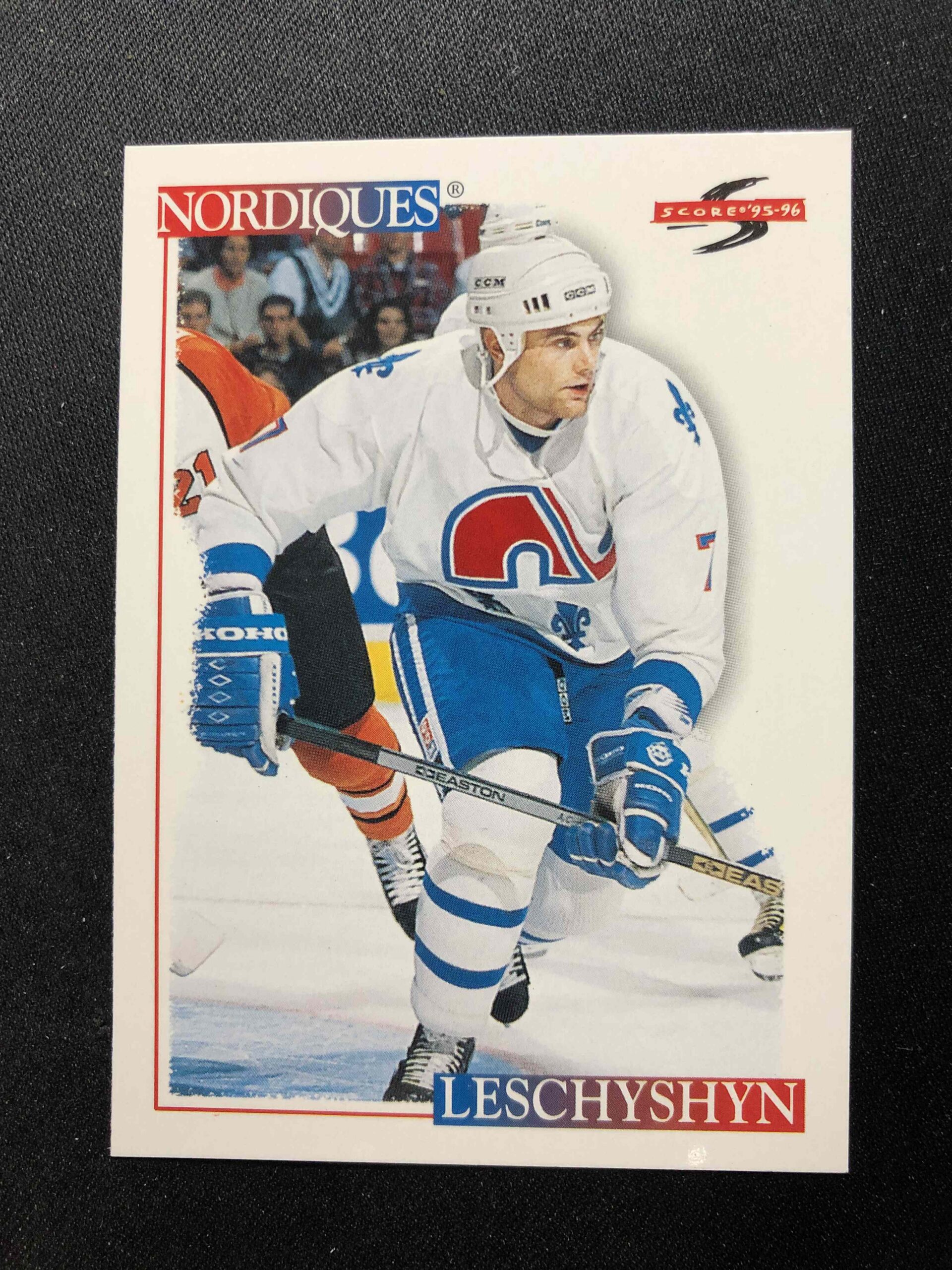 1995/1996 Pinnacle Score Base 153 Curtis Leschyshyn
