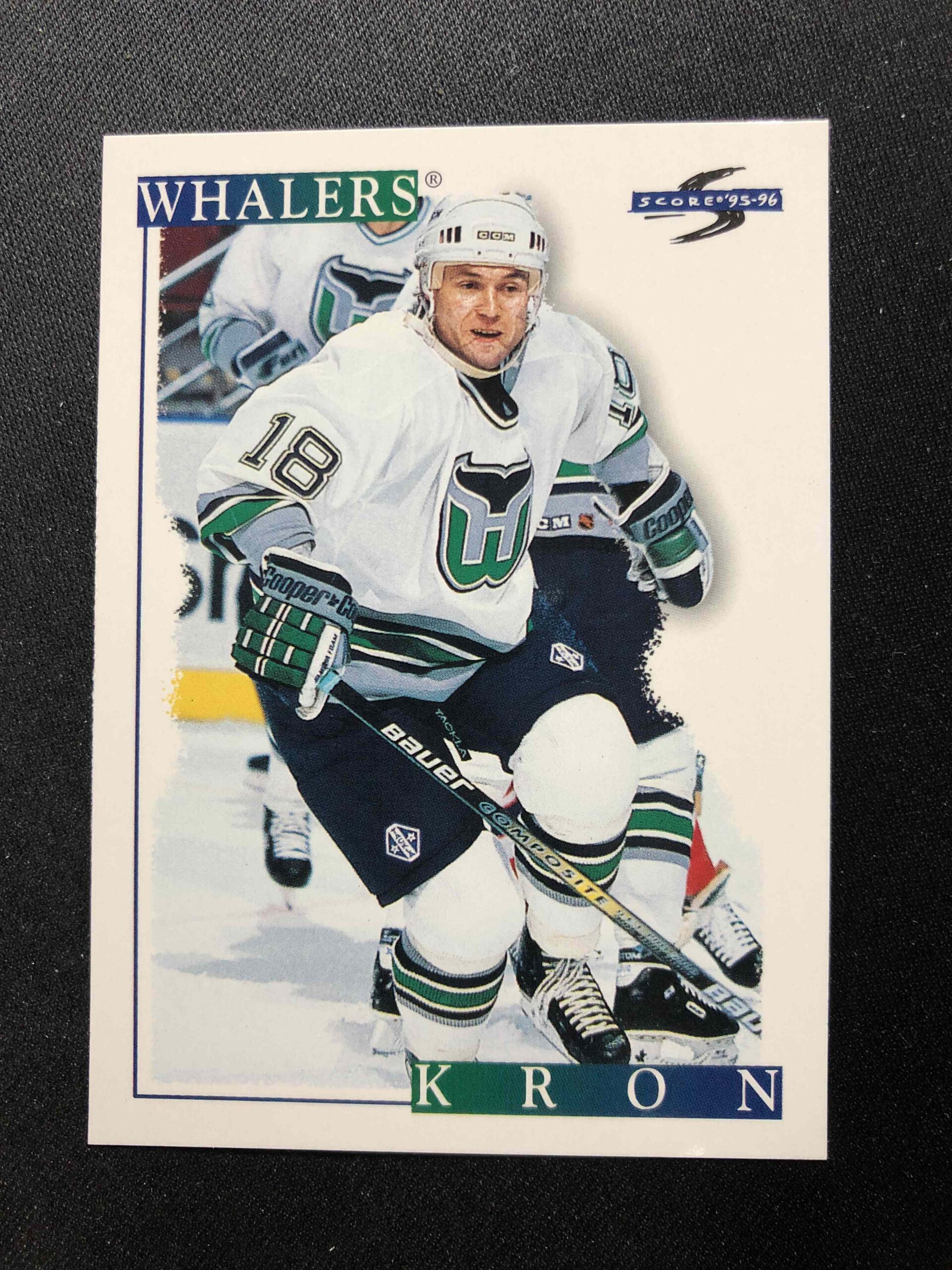 1995/1996 Pinnacle Score Base 154 Robert Kron