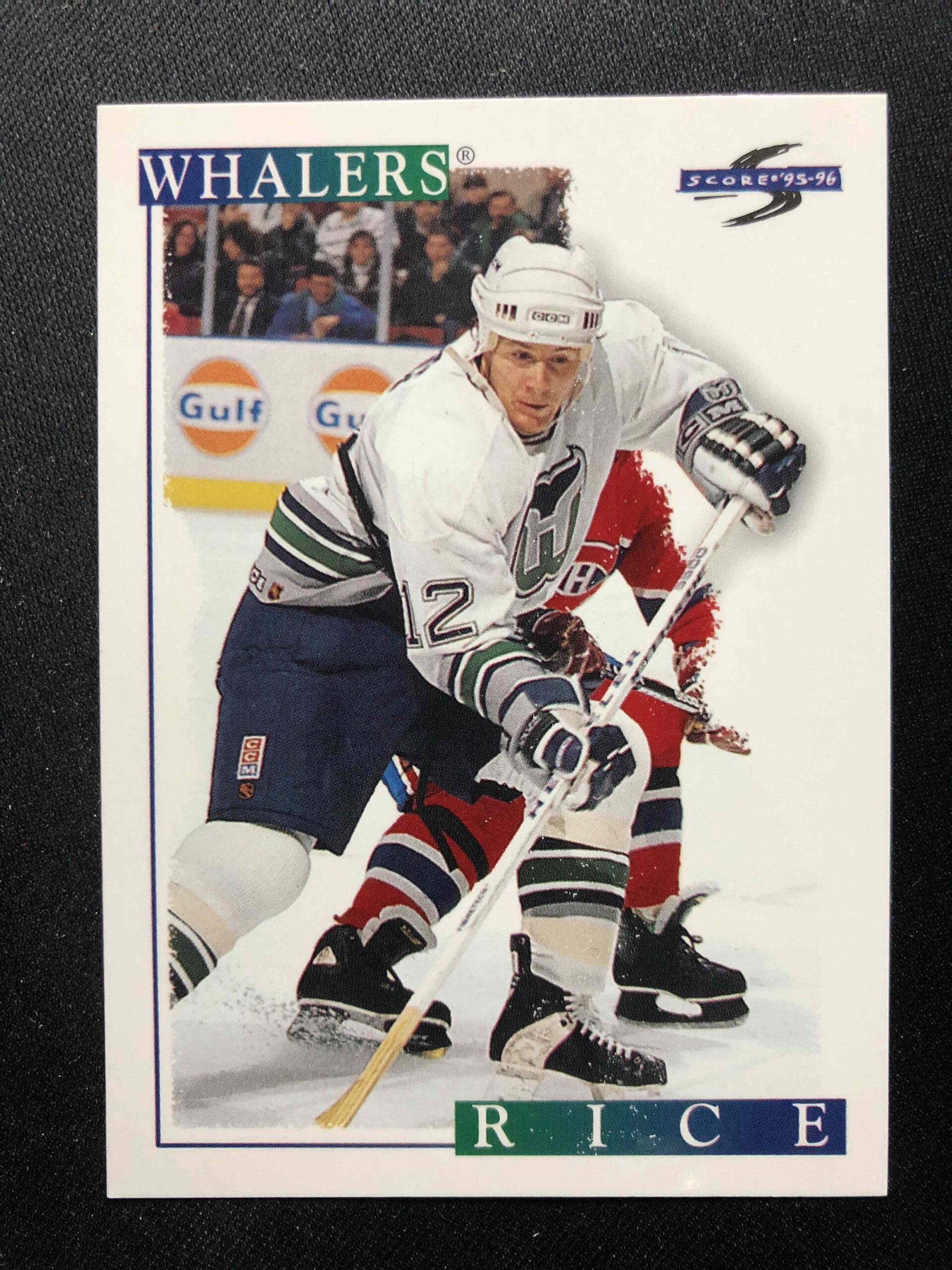 1995/1996 Pinnacle Score Base 167 Steven Rice