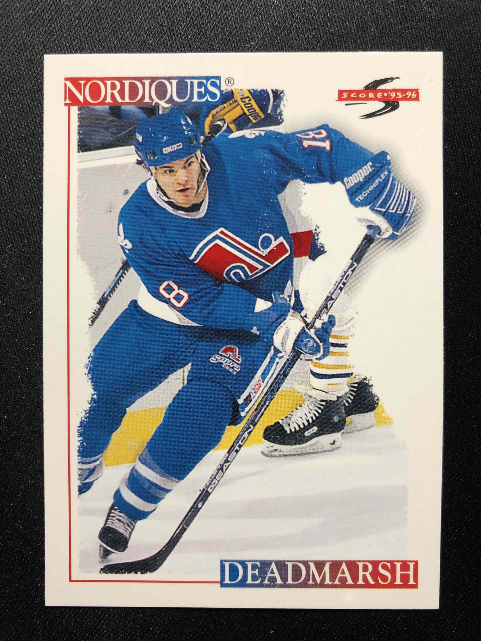 1995/1996 Pinnacle Score Base 168 Adam Deadmarsh