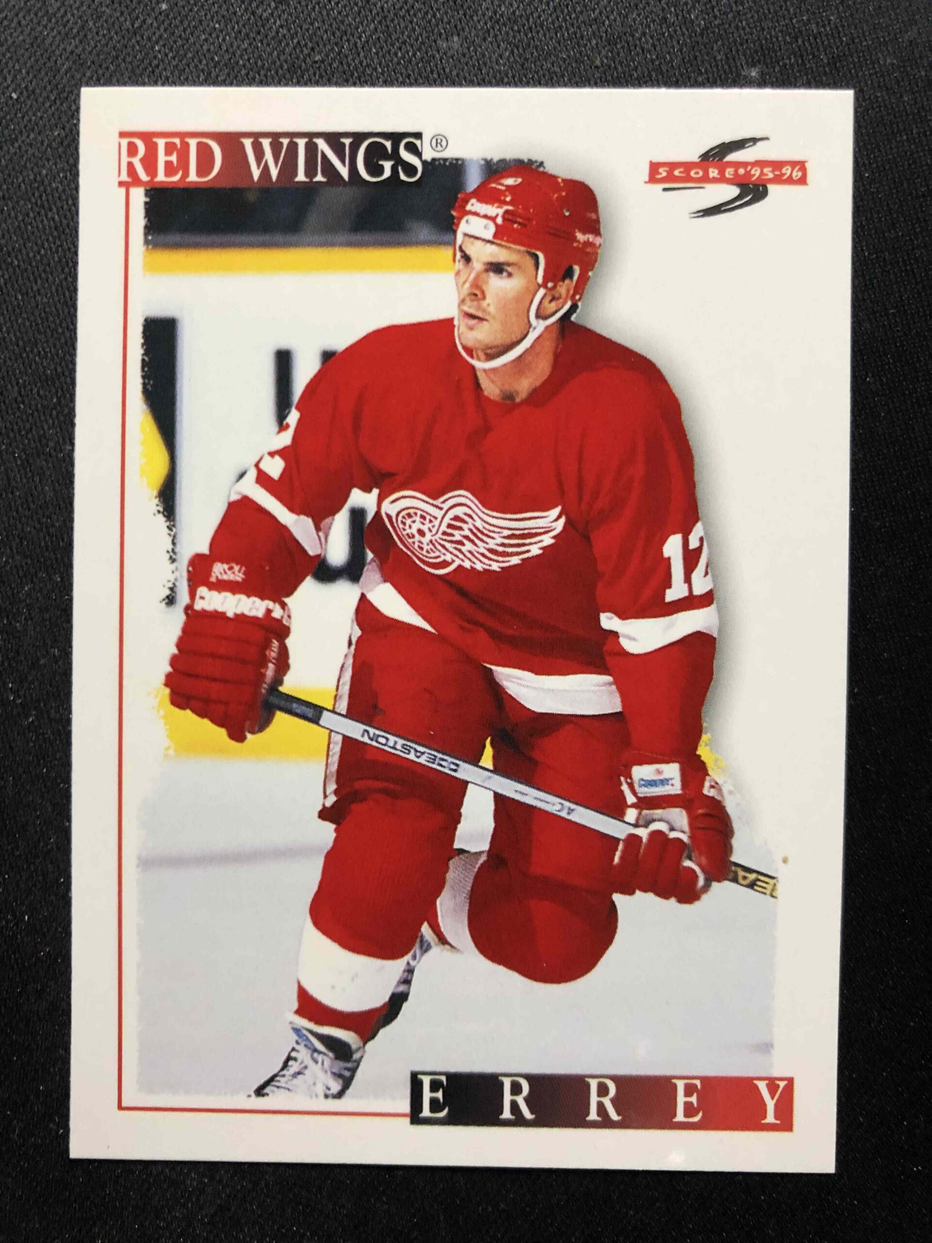 1995/1996 Pinnacle Score Base 174 Bob Errey