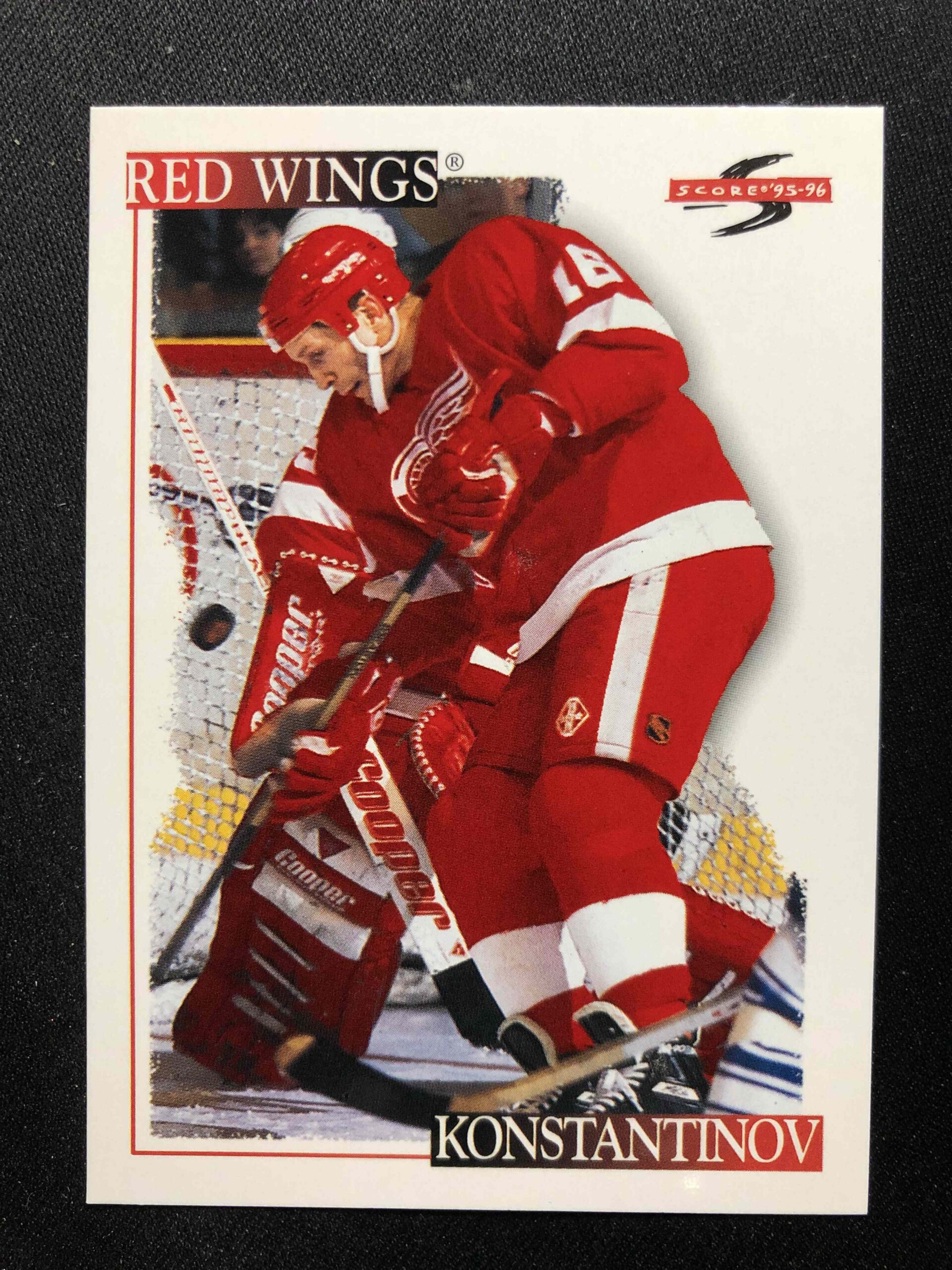 1995/1996 Pinnacle Score Base 176 Vladimir Konstantinov