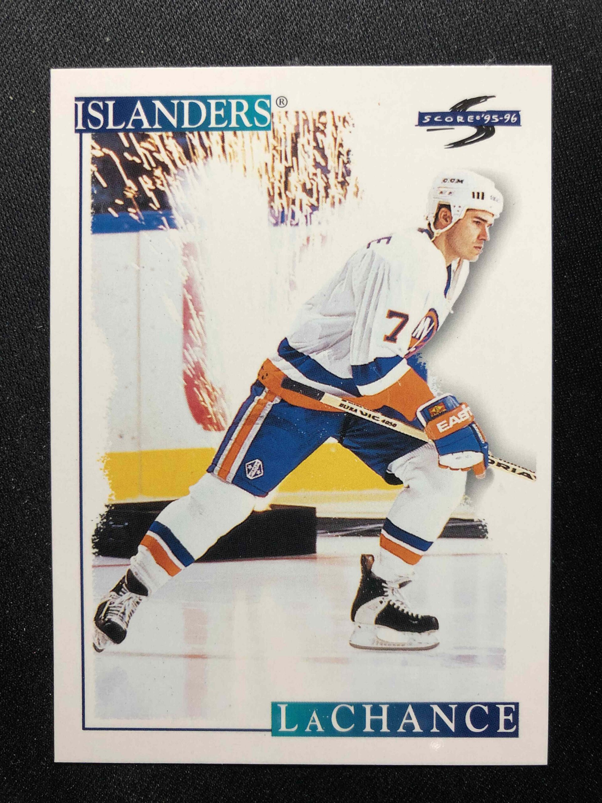 1995/1996 Pinnacle Score Base 177 Scott Lachance