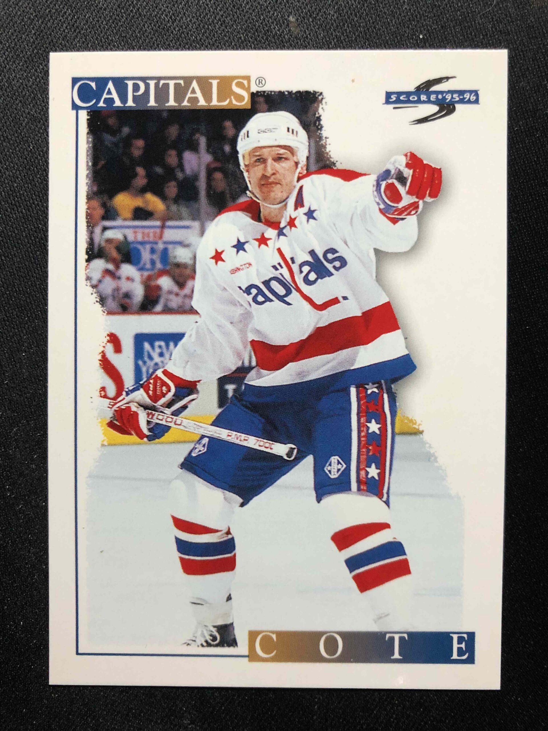 1995/1996 Pinnacle Score Base 183 Sylvain Cote