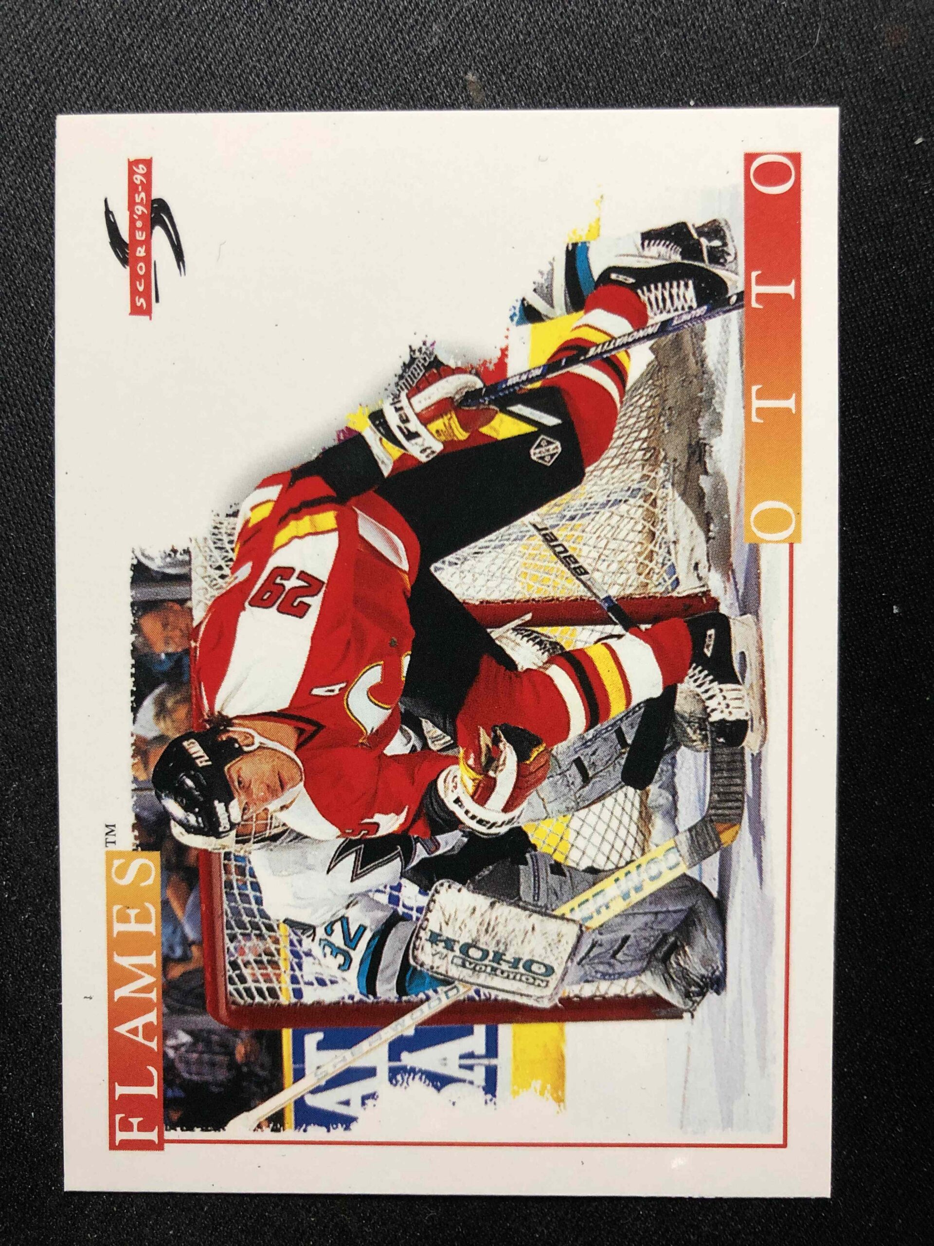 1995/1996 Pinnacle Score Base 186 Joel Otto