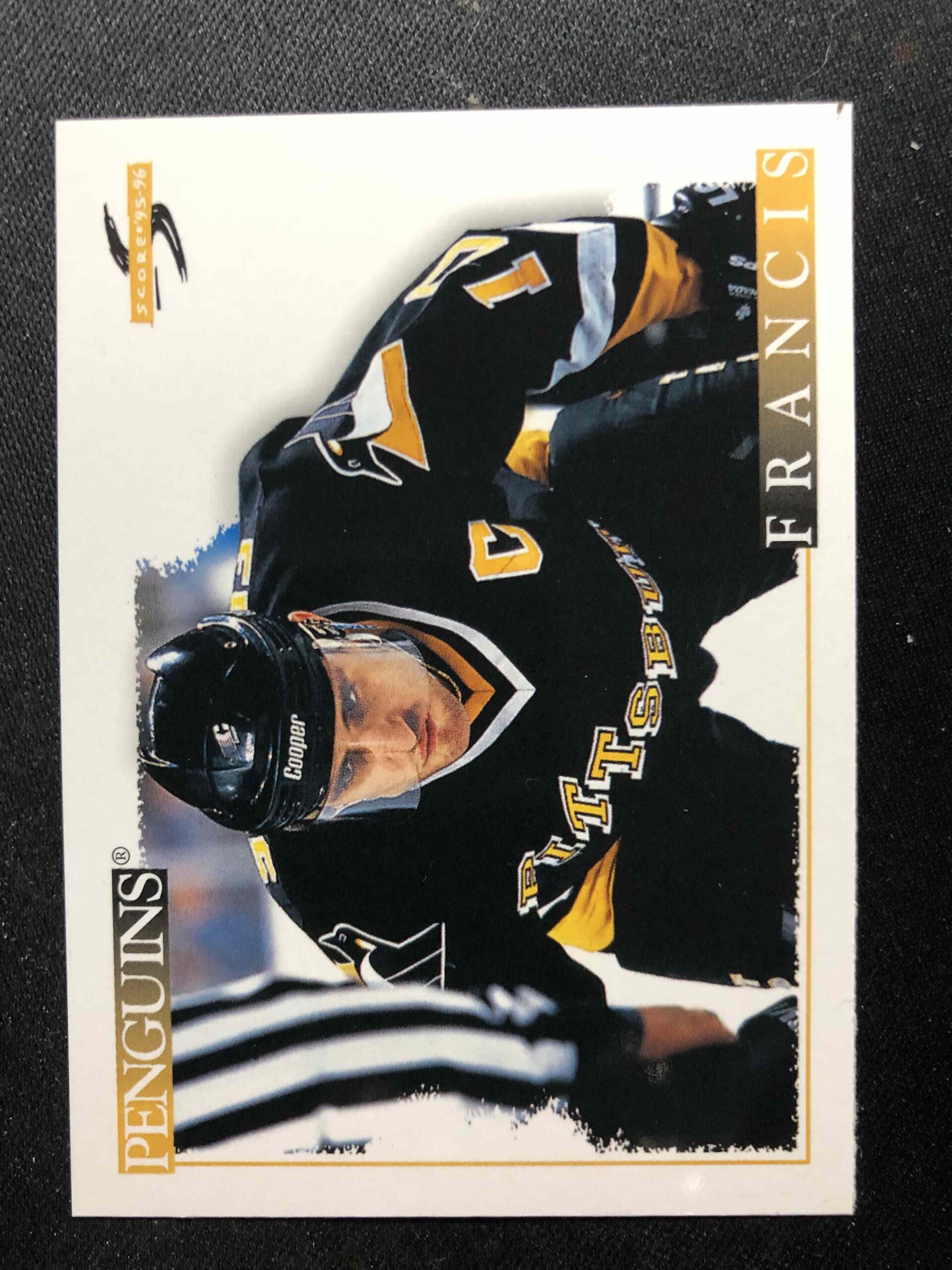 1995/1996 Pinnacle Score Base 187 Ron Francis