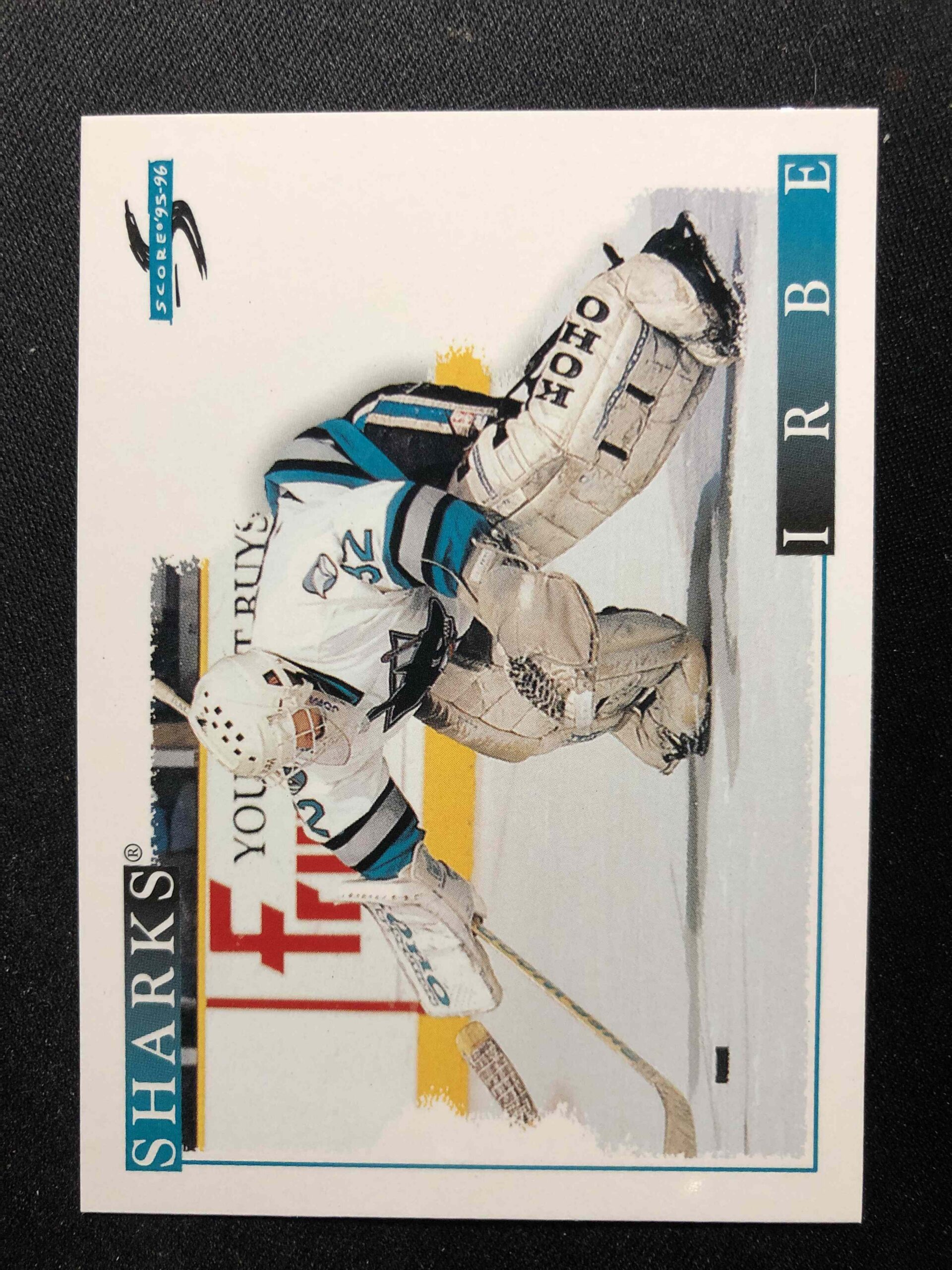1995/1996 Pinnacle Score Base 189 Arturs Irbe