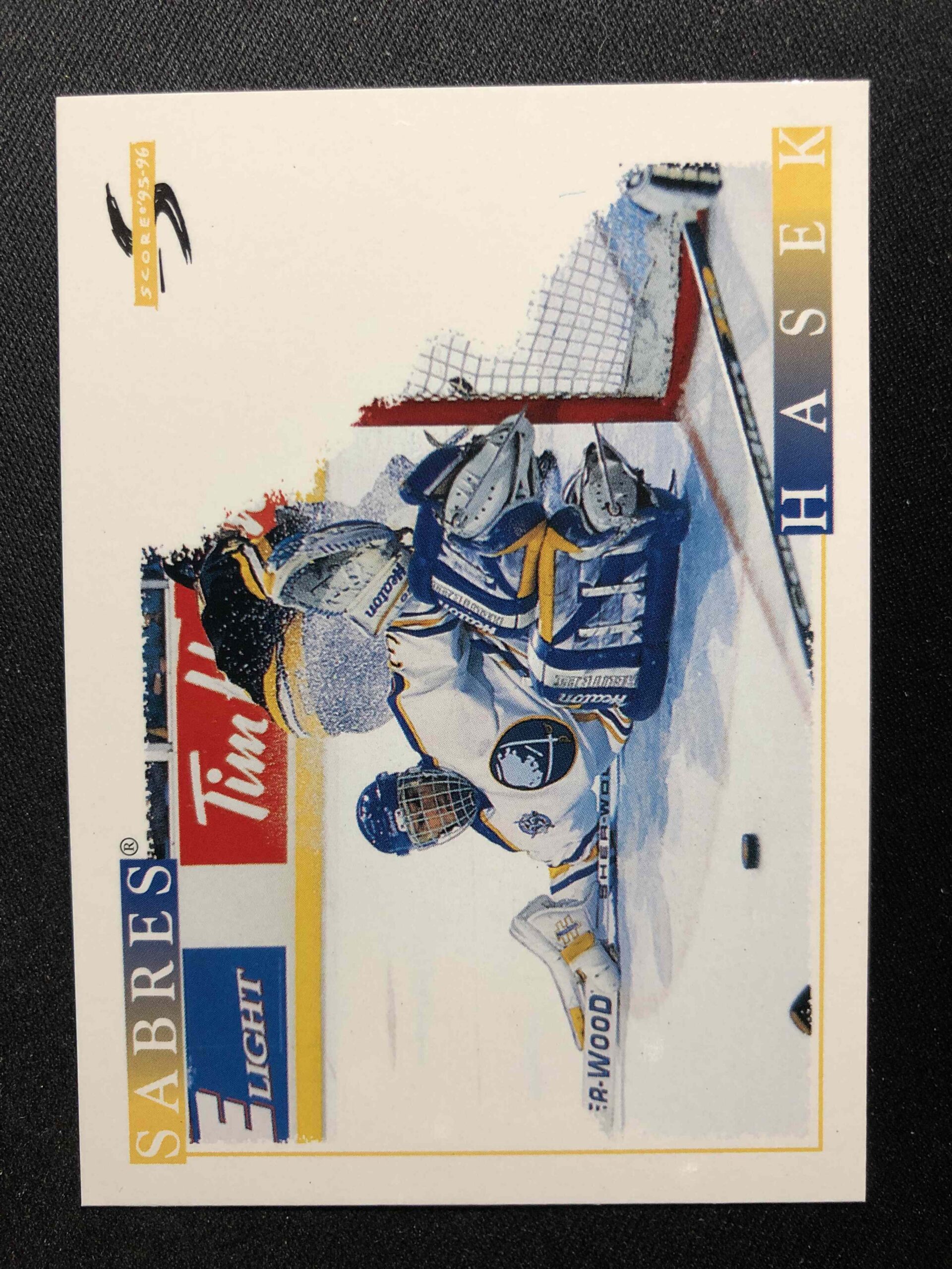 1995/1996 Pinnacle Score Base 200 Dominik Hašek