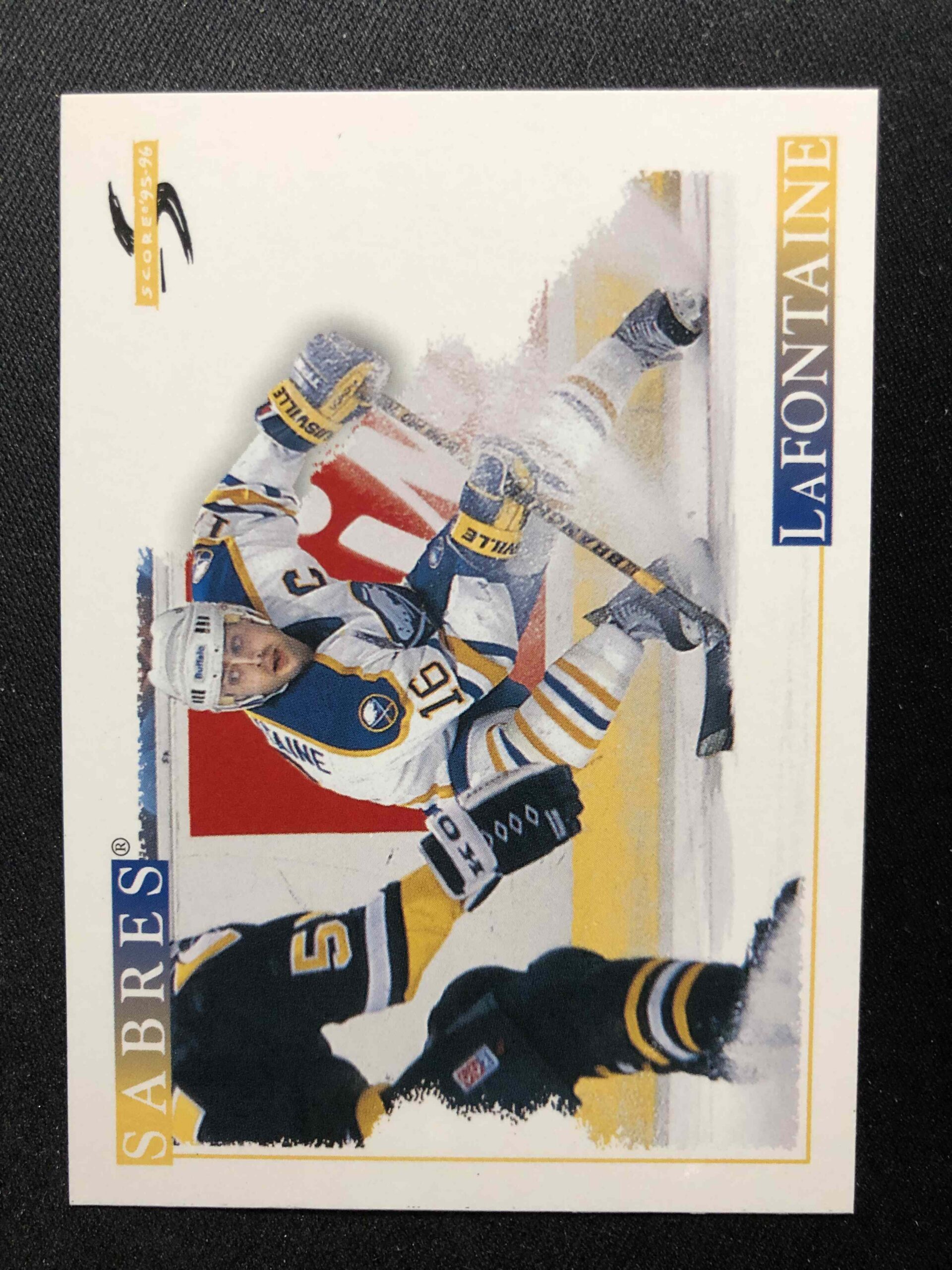 1995/1996 Pinnacle Score Base 201 Pat LaFontaine