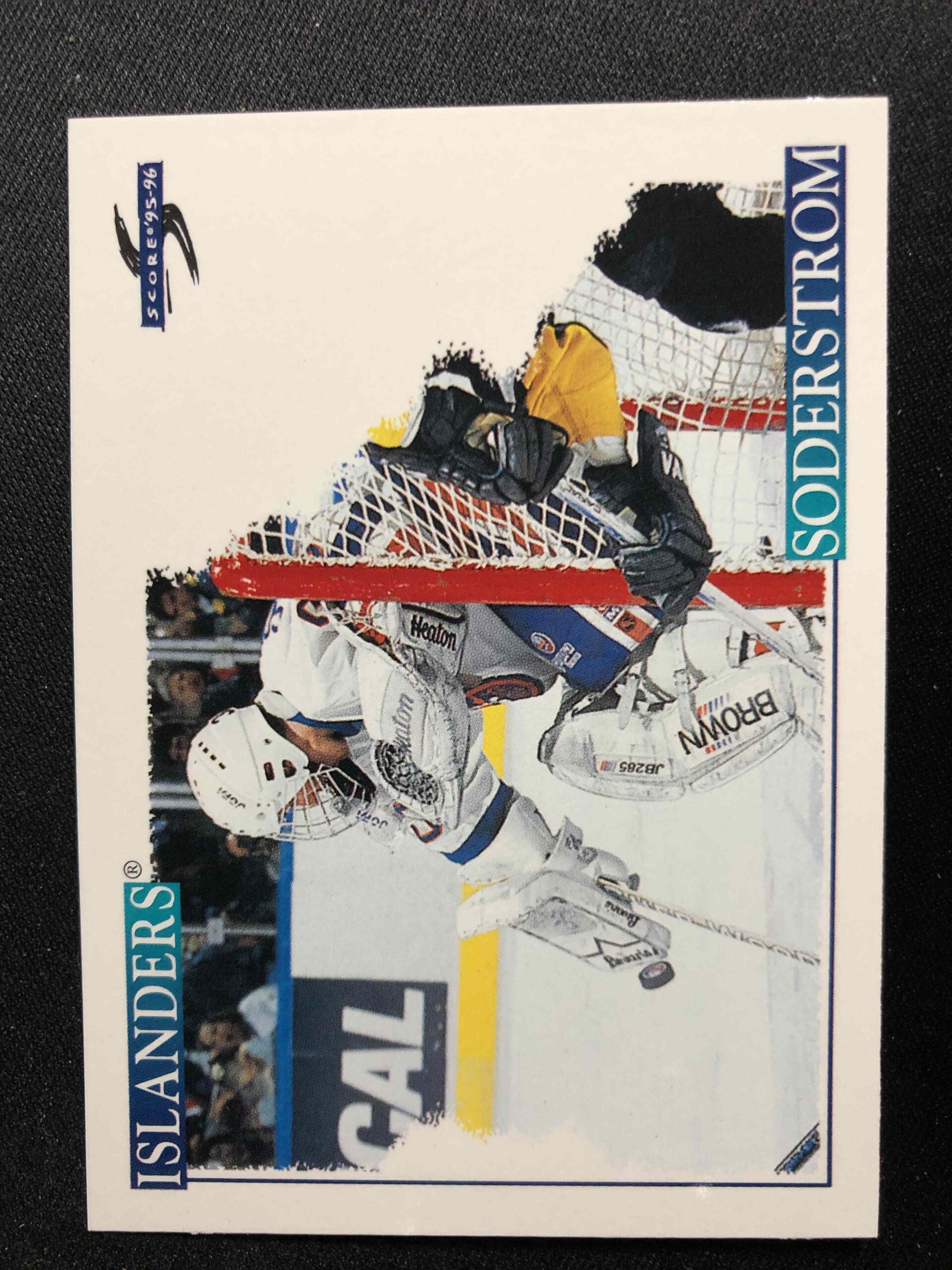 1995/1996 Pinnacle Score Base 215 Tommy Soderstrom