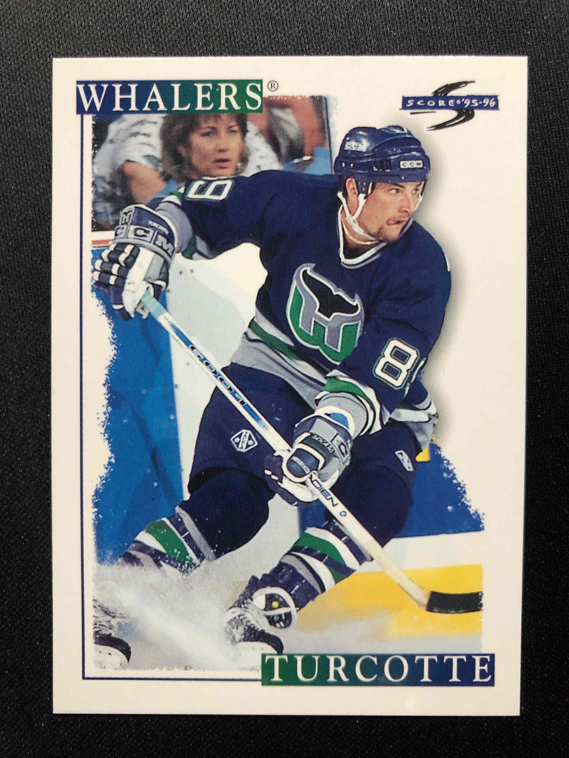 1995/1996 Pinnacle Score Base 224 Darren Turcotte